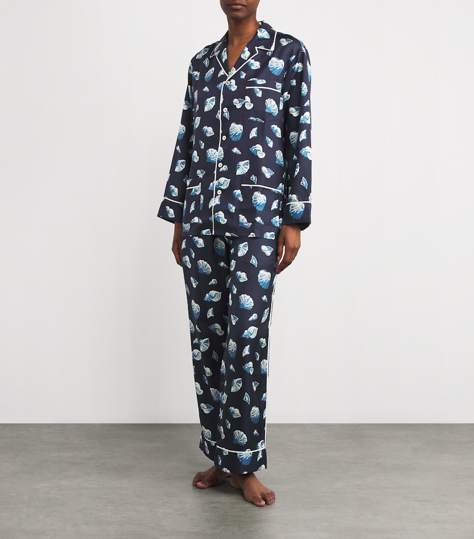 Silk Yves Nautilus Pyjama Set NAUTILUS Image 2