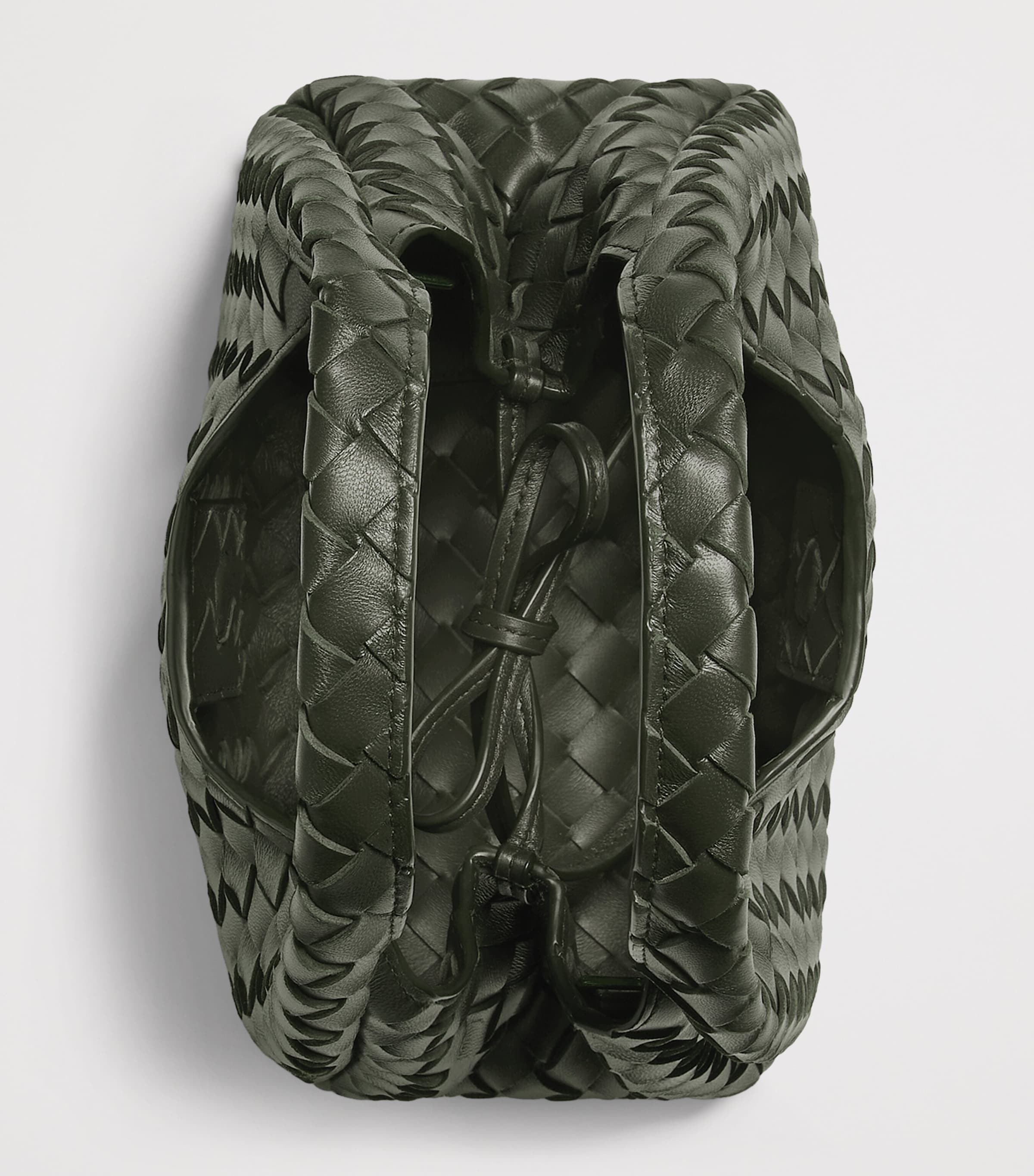 Bottega Veneta Baby Leather Campana Shoulder Bag Image 3