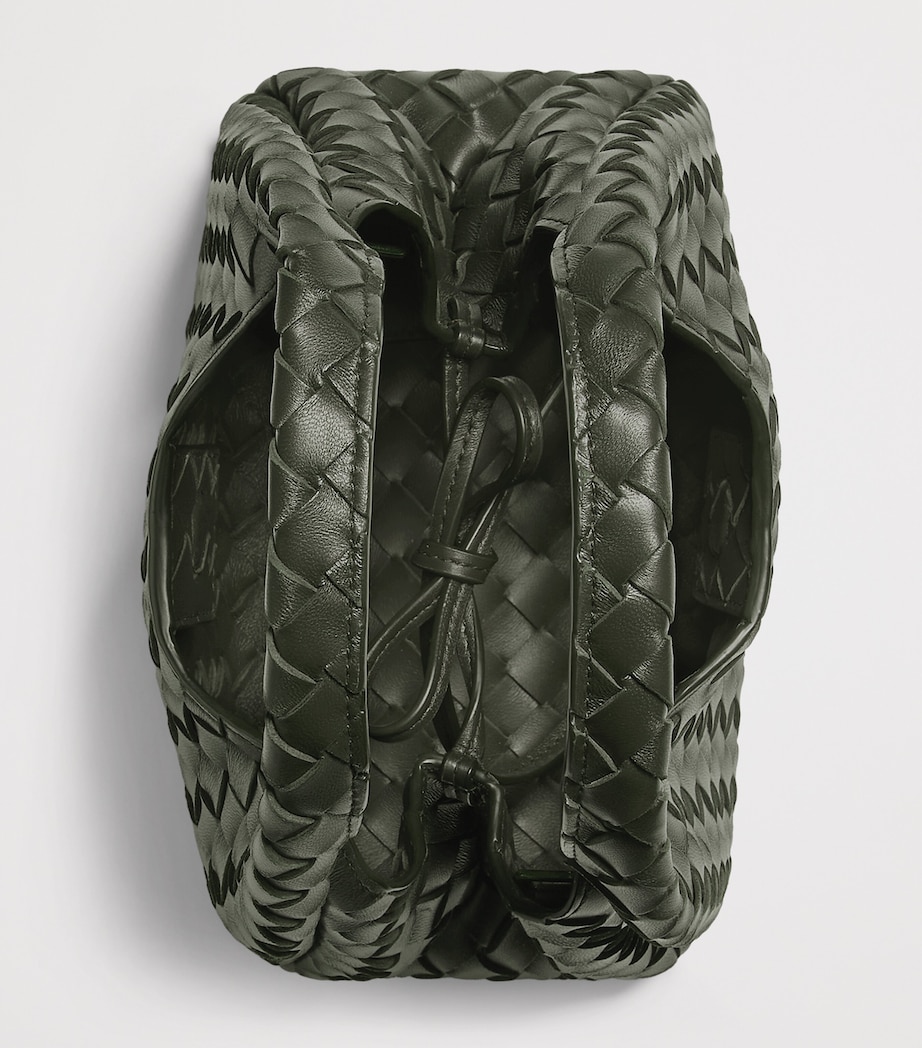 Bottega Veneta Baby Leather Campana Shoulder Bag Image 3