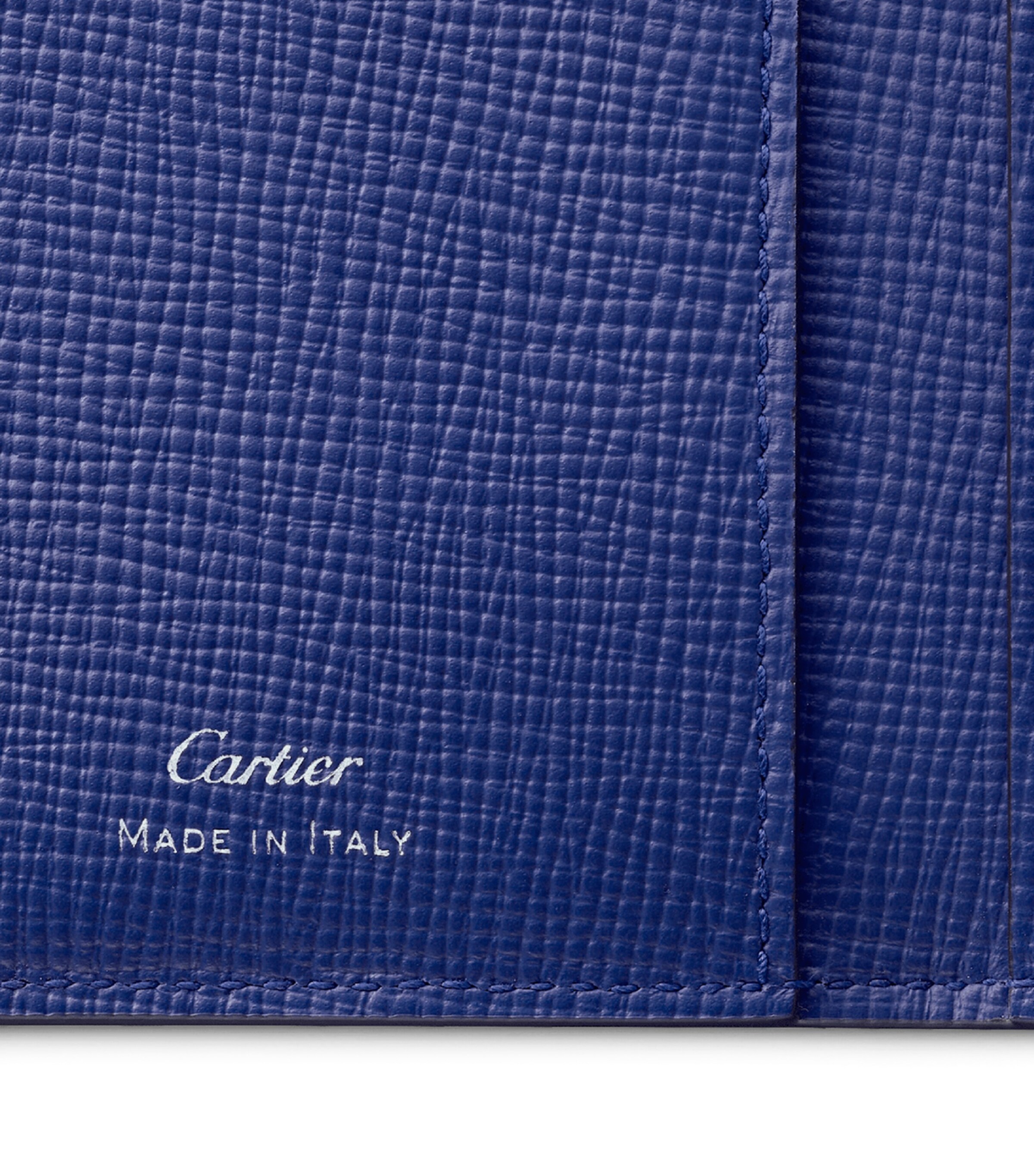 Credit Card Holder Cartier Blue Wallet Credit Card Holder, Must De