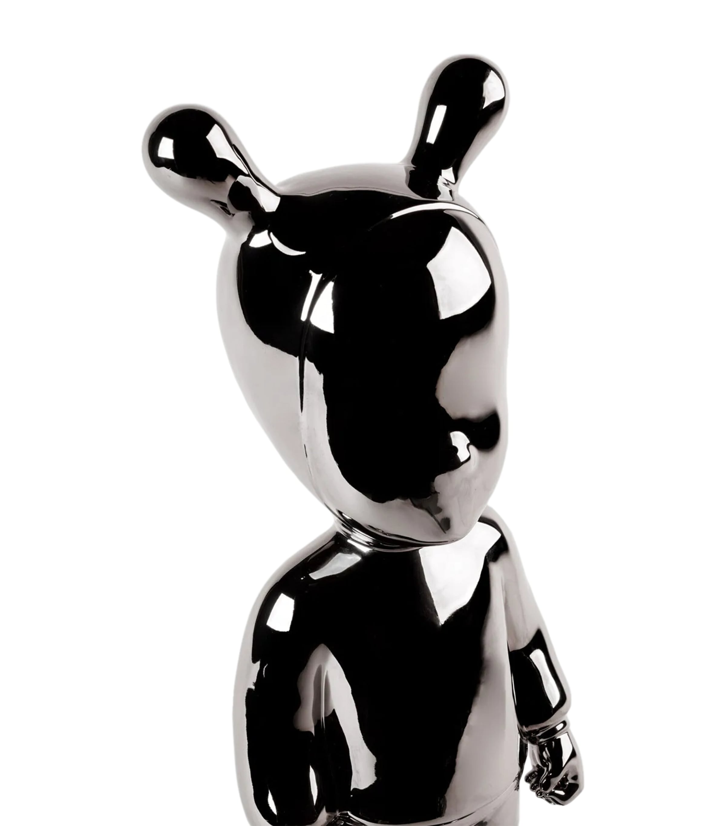 Big The Silver Guest Figurine WHITE & SILVER Image 5