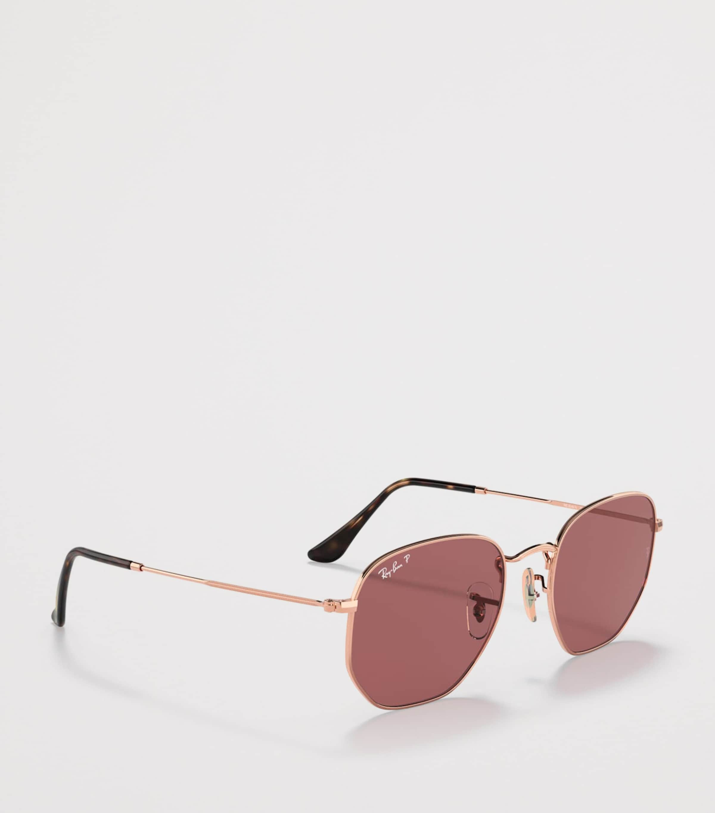 Ray-Ban RB3548N Hexagonal Flat Lenses Irregular Sunglasses Image 7