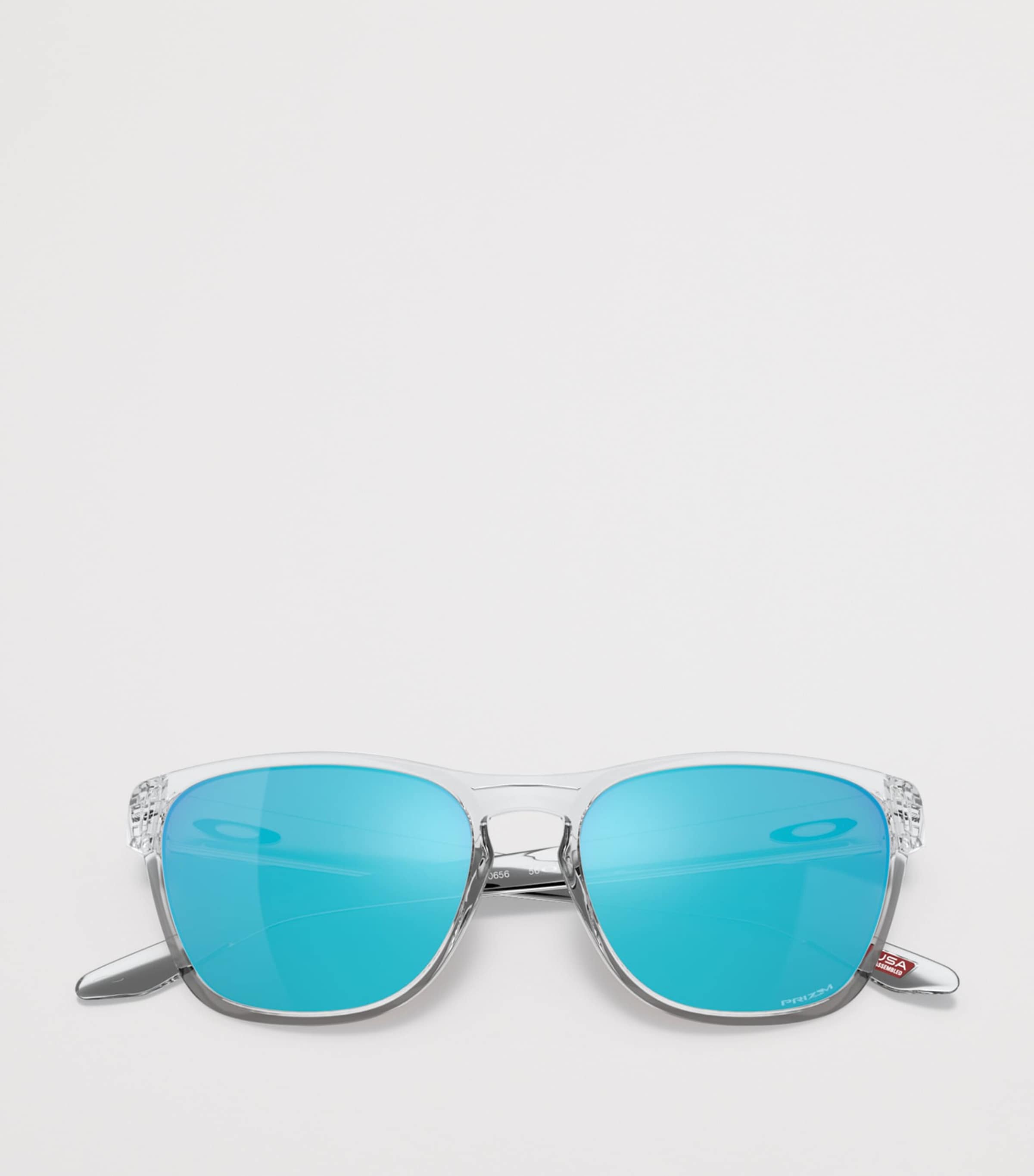 Oakley Manorburn Square Sunglasses Clear Image 6