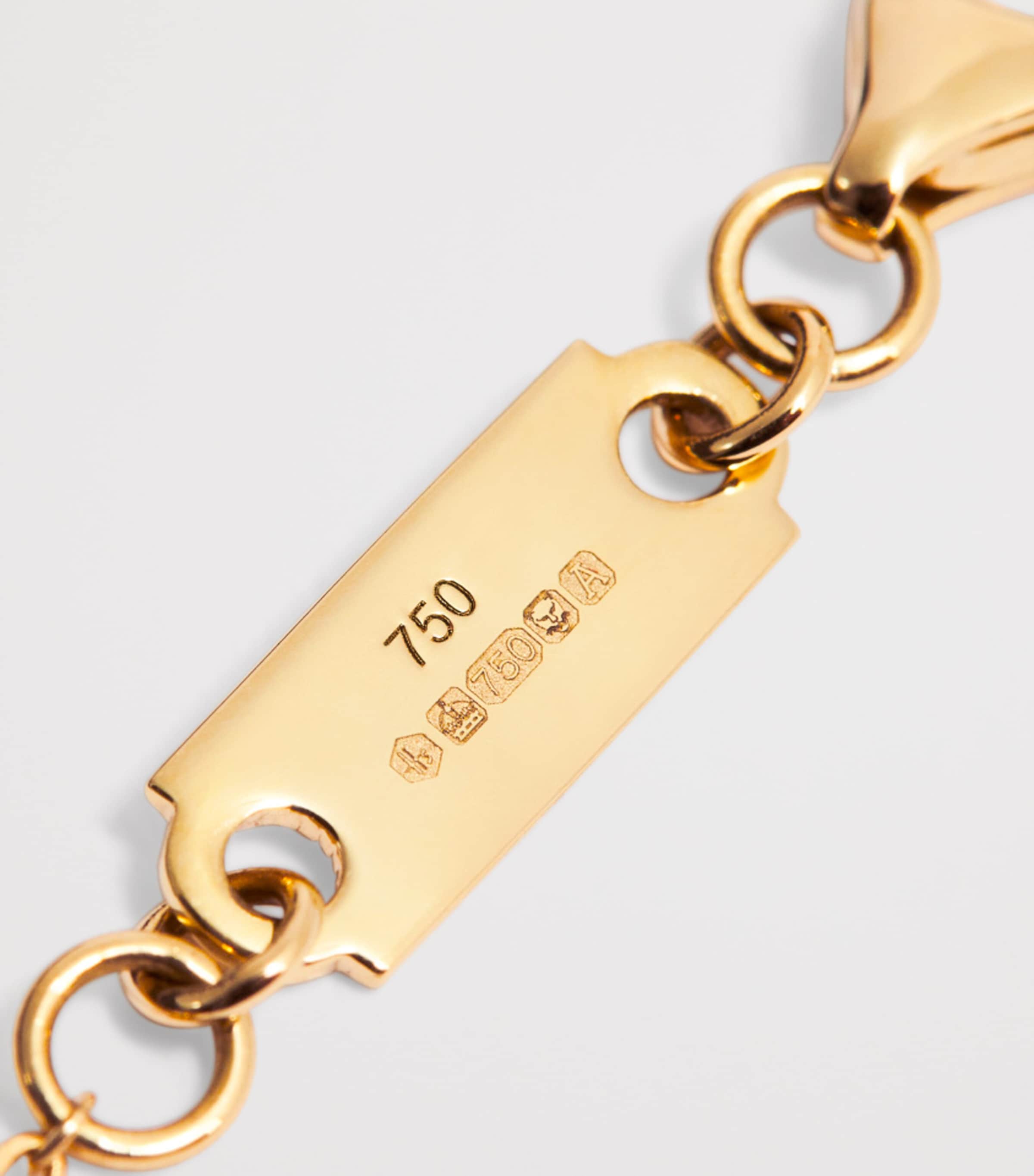 Yellow Gold and Diamond Necklace (0.80ct) YELLOW GOLD Image 4