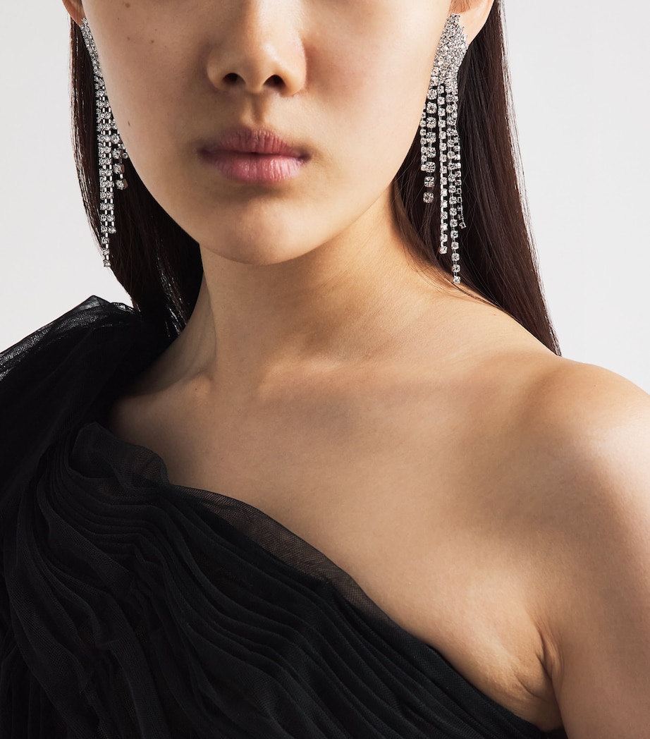Jennifer Behr Crystal Zayla Drop Earrings Crystal Image 2