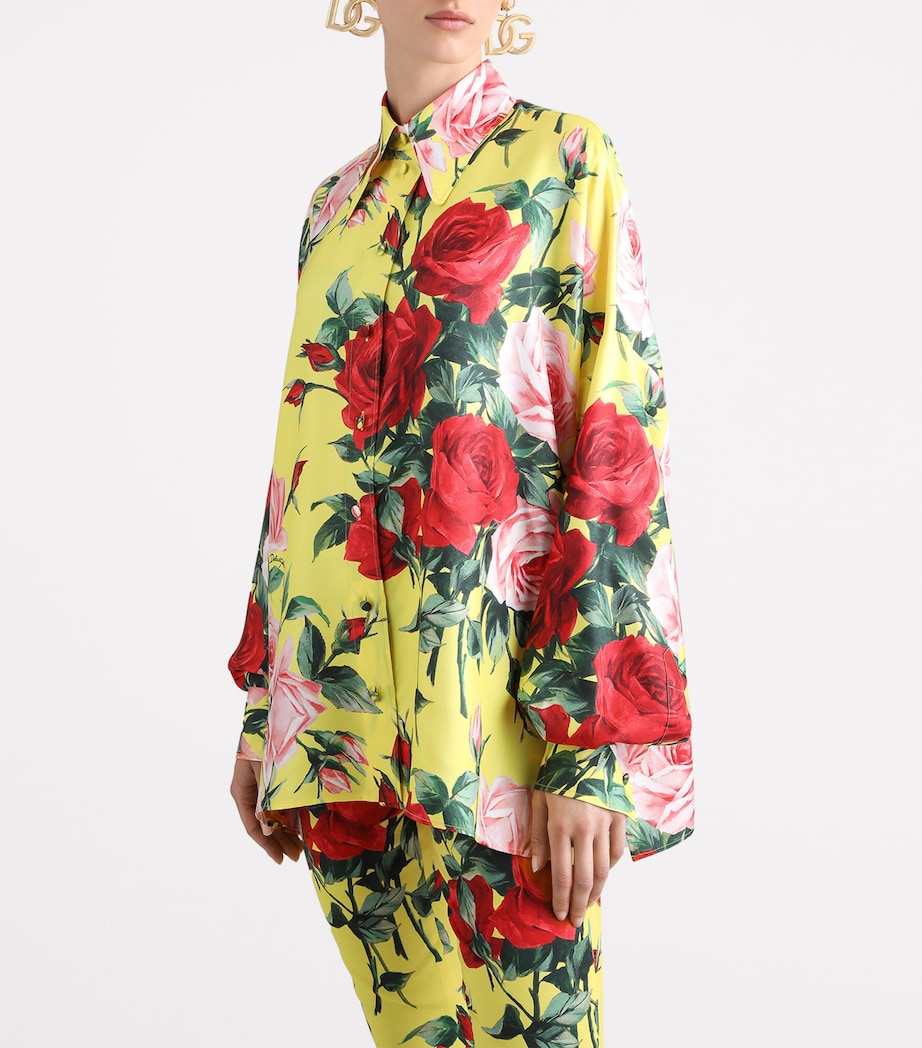 Silk Floral Shirt HG5JD-BOUQUET Image 3