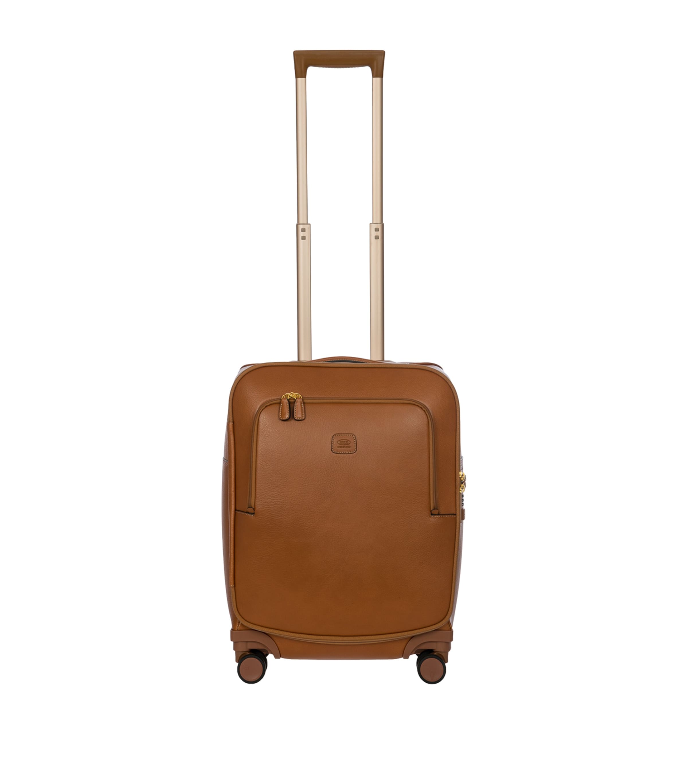 Bric's Leather Life Pelle Suitcase In Brown