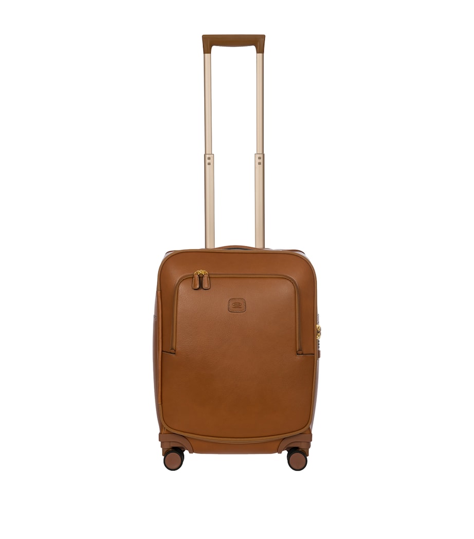 Leather Life Pelle Suitcase (55cm) TAN Image 1
