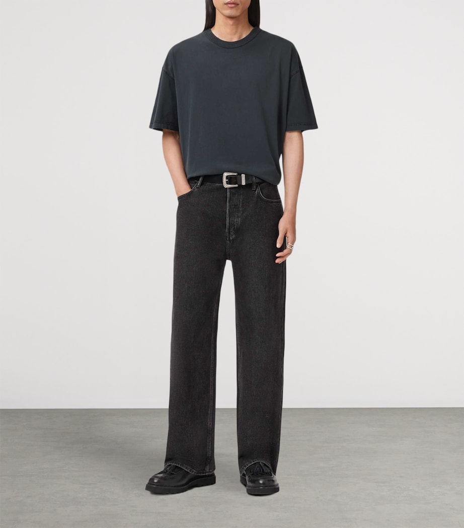 Cotton Cole T-Shirt WASHED BLACK Image 4