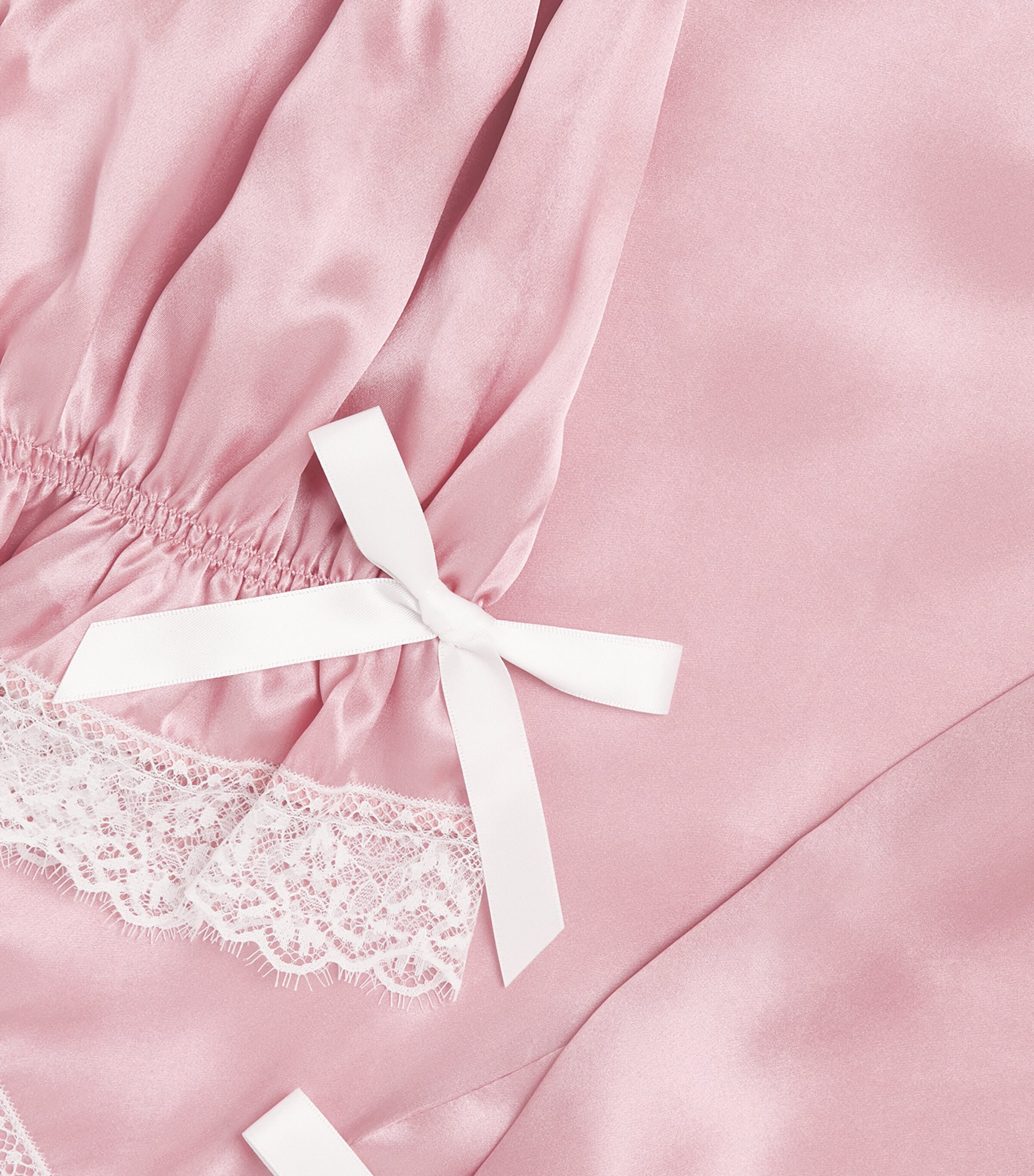 Amiki Silk Jana Pyjama Set (2-14 Years) Dusty Pink Image 4