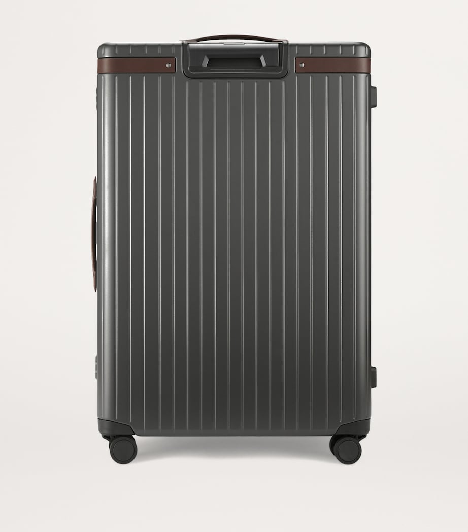 The Large Check-In Suitcase (78.5cm) GREY/ CHOCOLATE Image 3