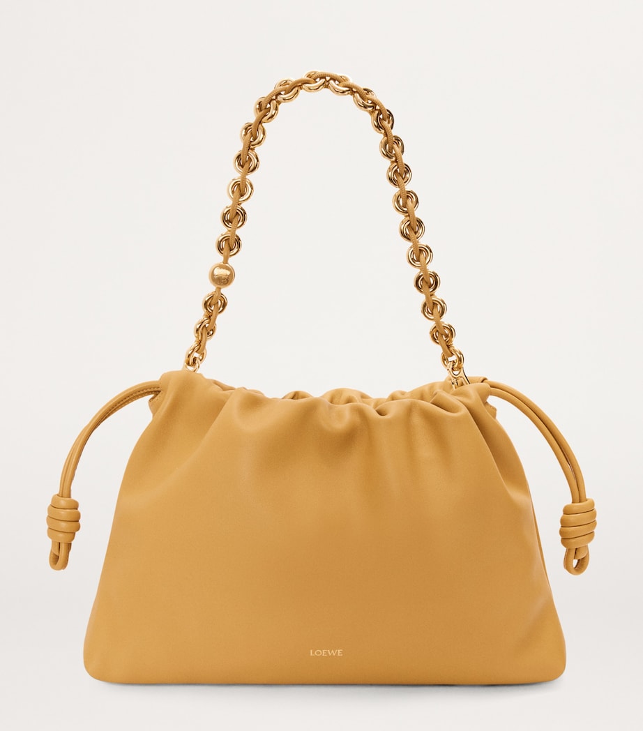 Large Leather Flamenco Purse SAHARA Image 2