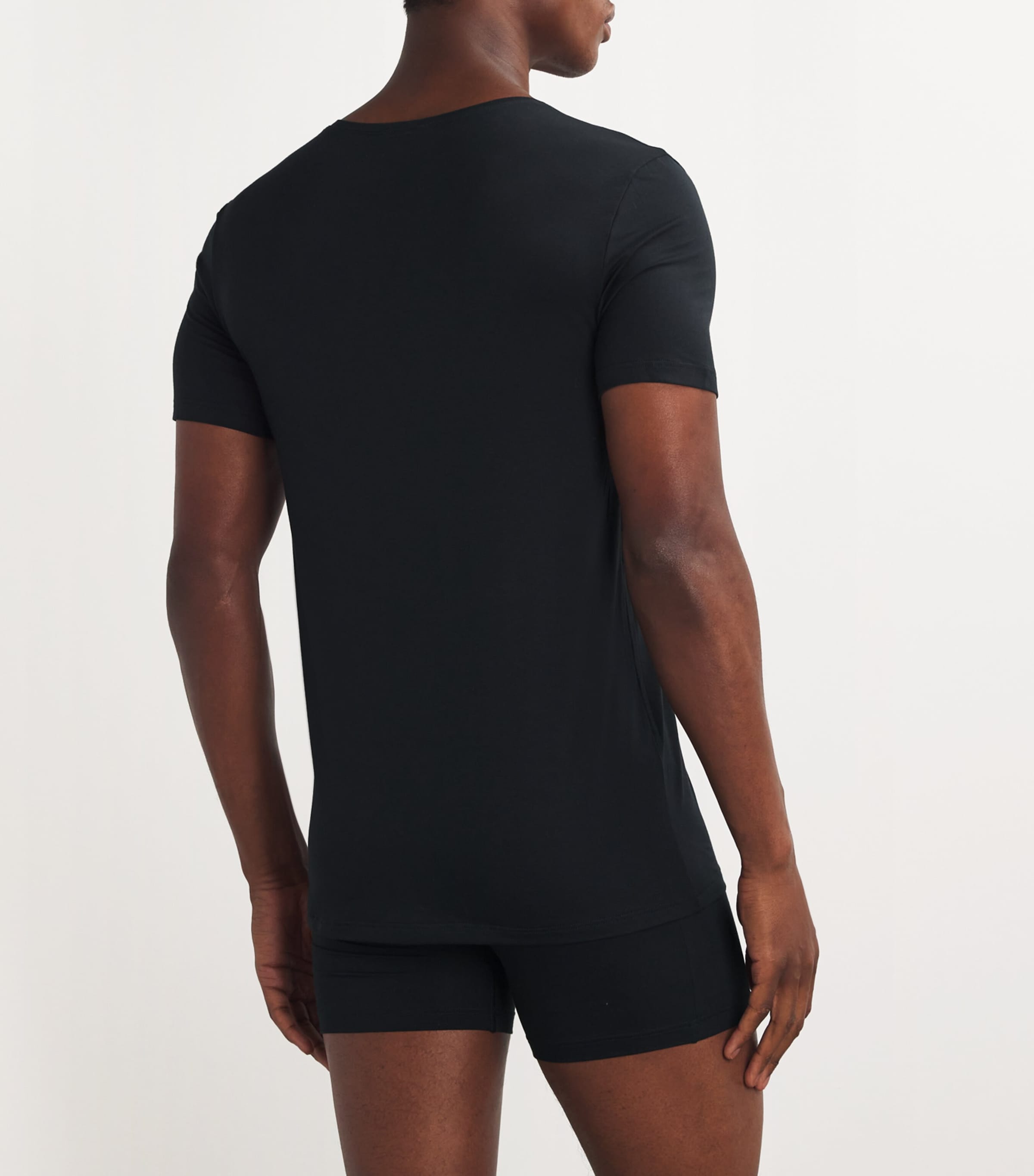 Cotton Superior T-Shirt 0199/BLACK Image 3