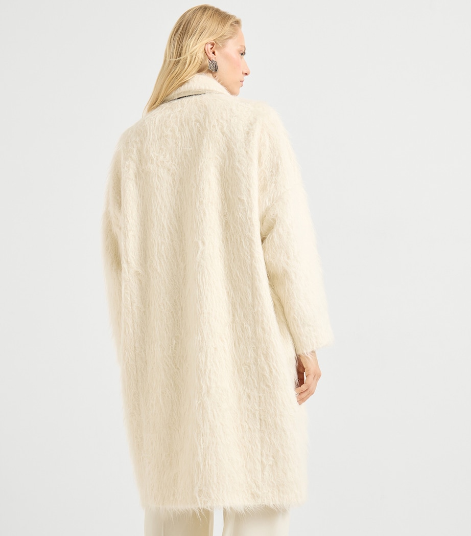 Alpaca-Blend Double-Breasted Coat C001 Image 3