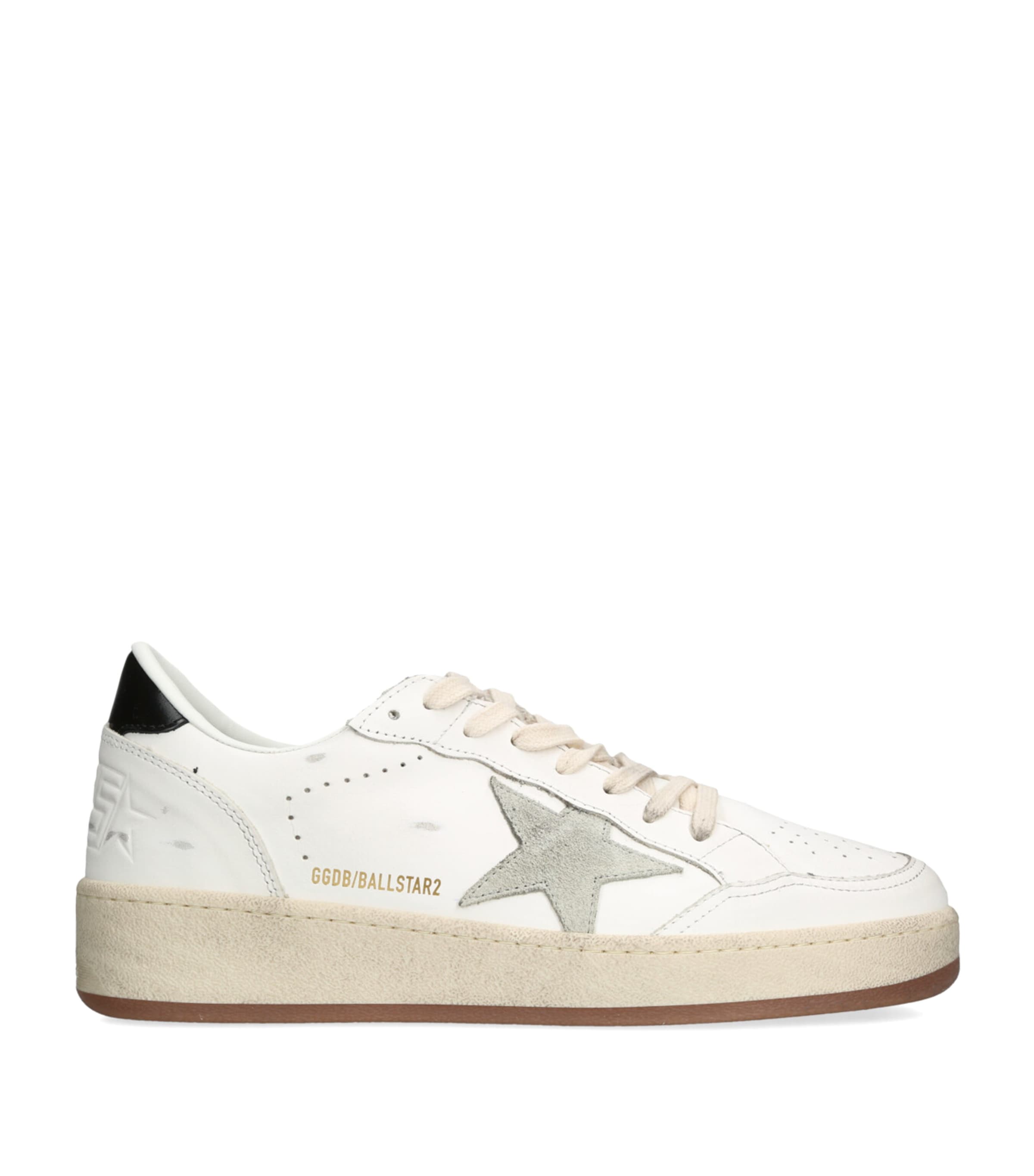 Golden Goose Leather Ball Star 2 Sneakers | Men Shoes | Trainers | Low-Top Trainers | Designers | Golden Goose