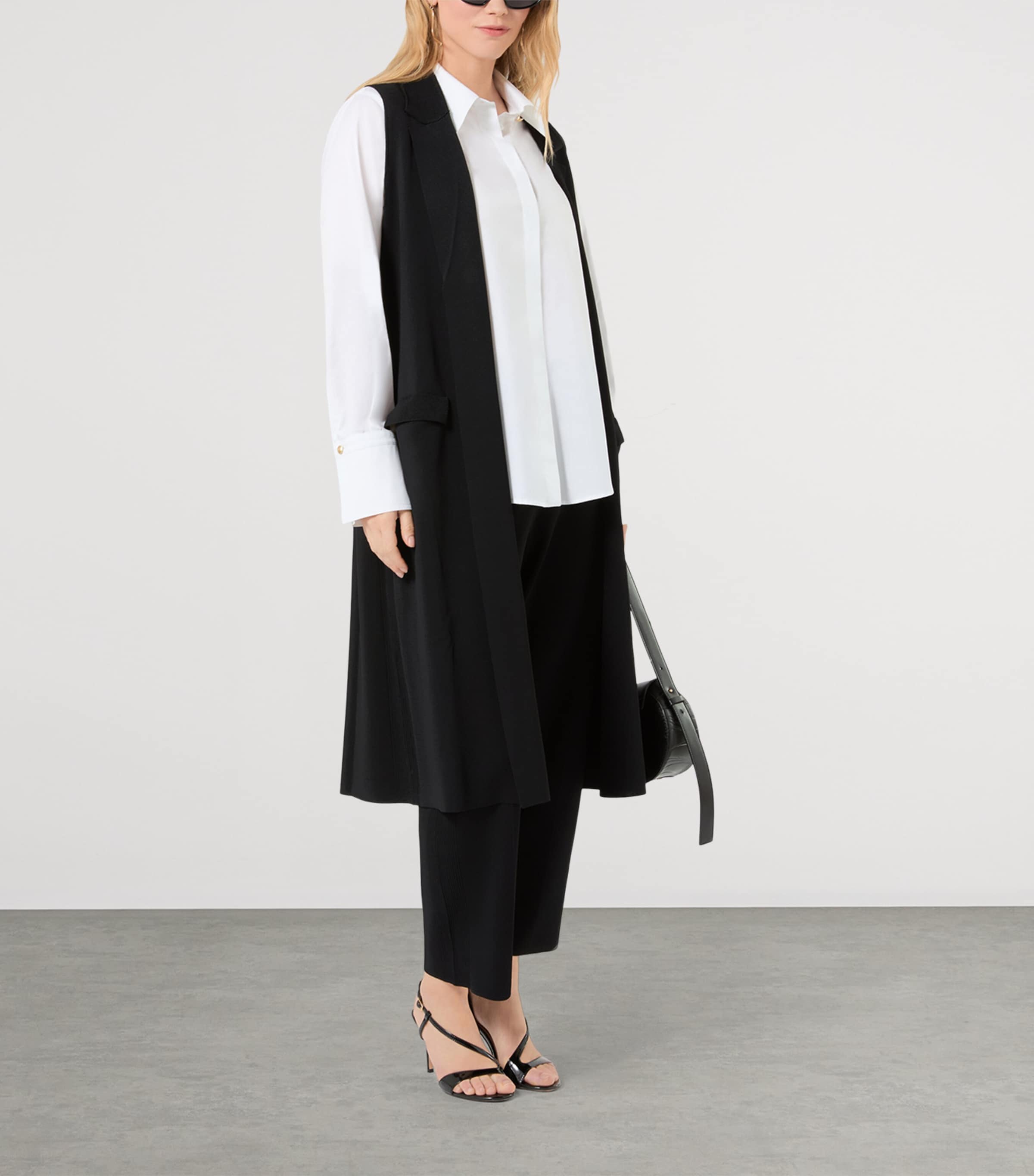 Marina Rinaldi Womens Cotton Shirt Optical White Image 2