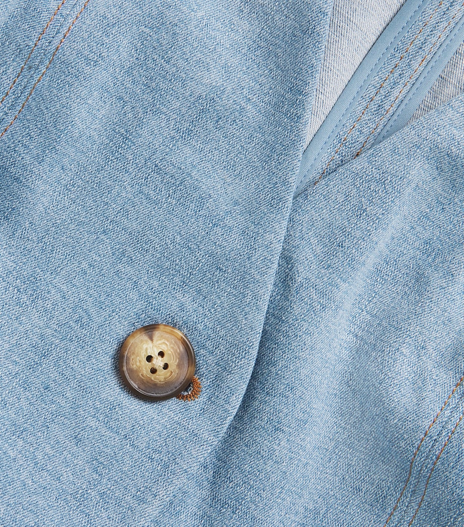 Denim Avalina Vest B1120 BLUE MIRAGE Image 5