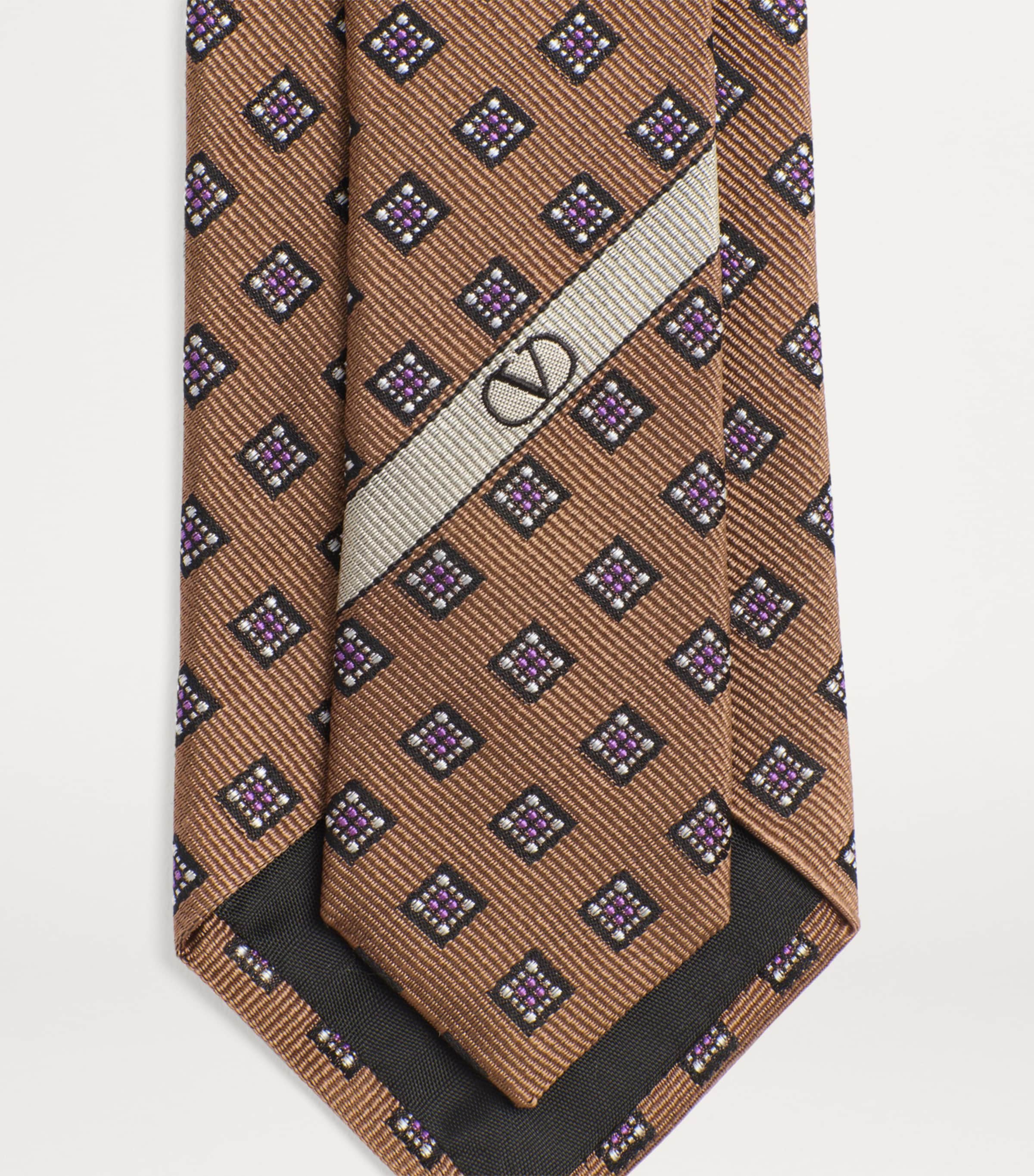 Silk Jacquard Tie RCQ Image 3