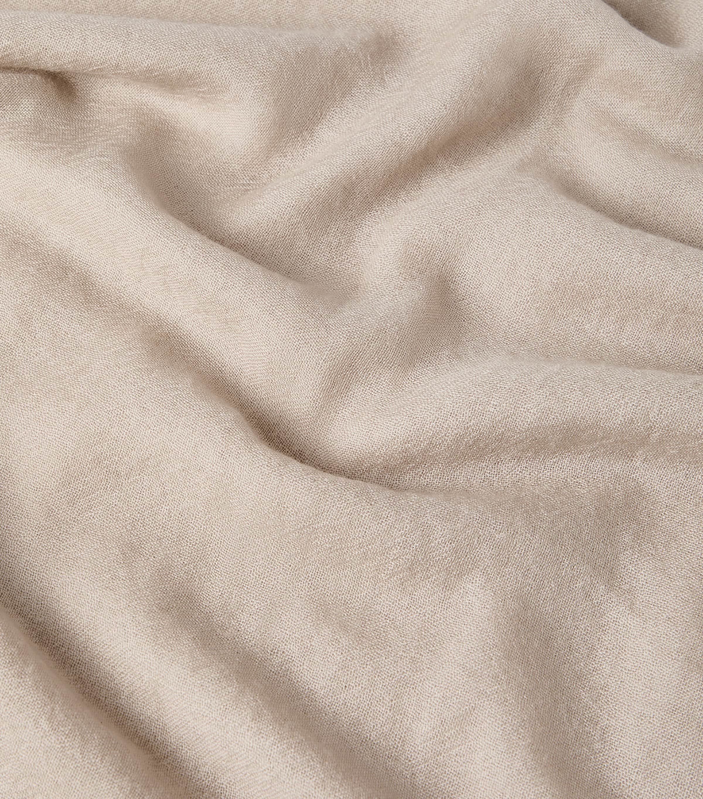 Brunello Cucinelli Cashmere-Silk Fringed Scarf Image 4