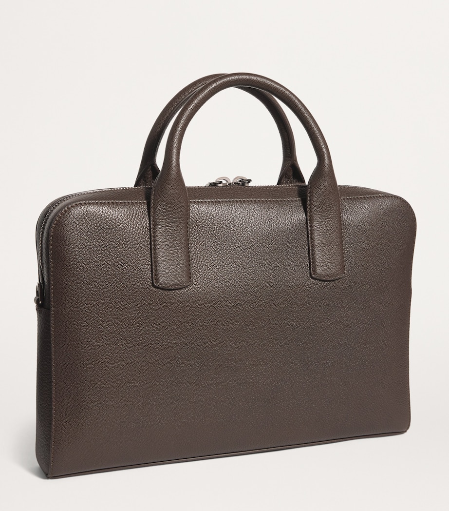 Leather Briefcase 80005 Image 3