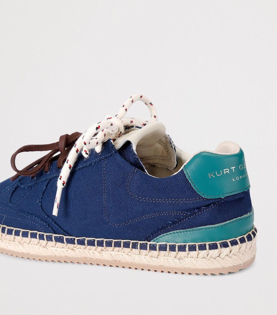 Kurt Geiger London Kurt Espadrille Sneakers Navy Image 3