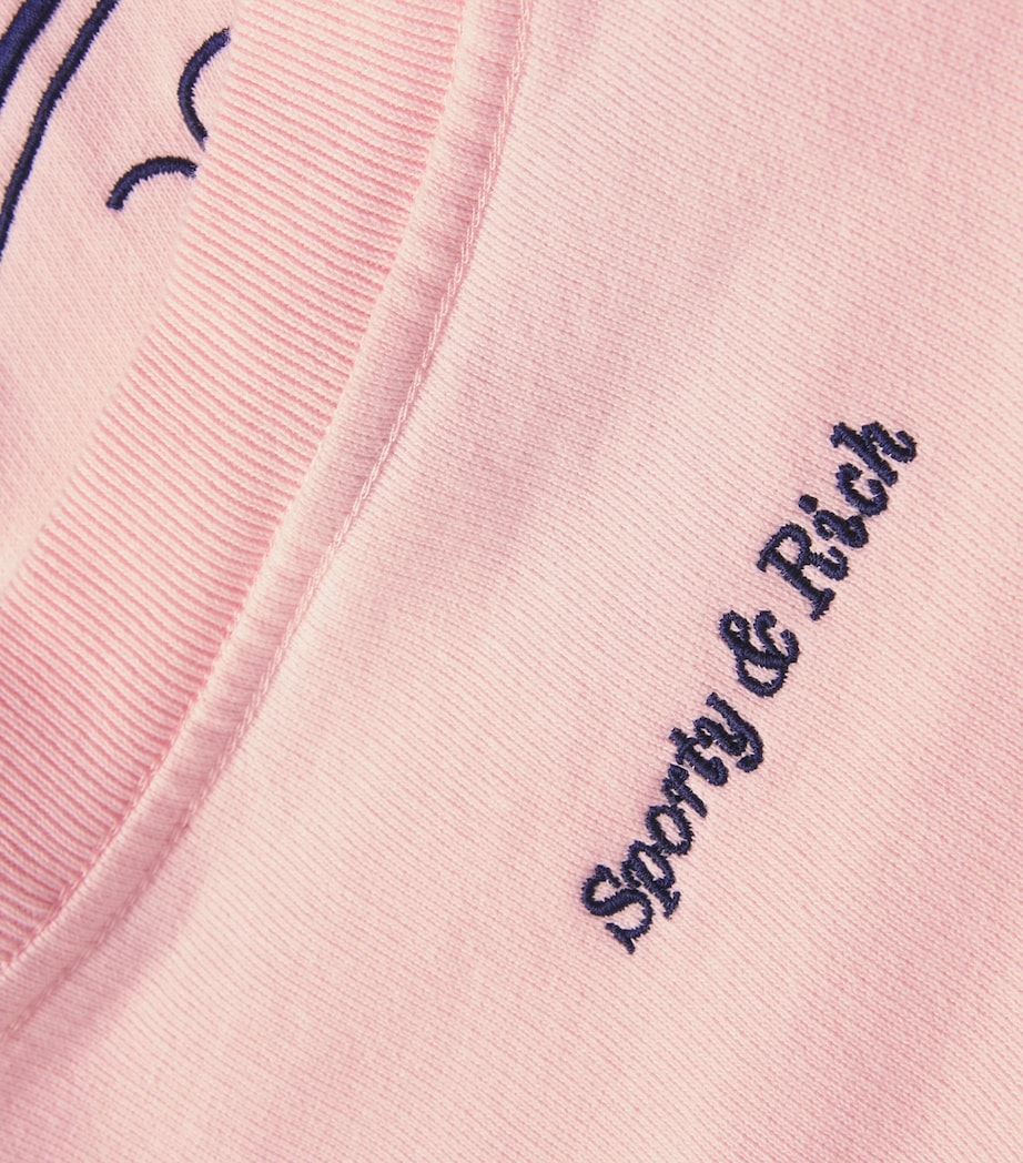x Hotel du Cap-Eden-Roc Cotton Sweatshirt PINK DOLPHIN Image 5