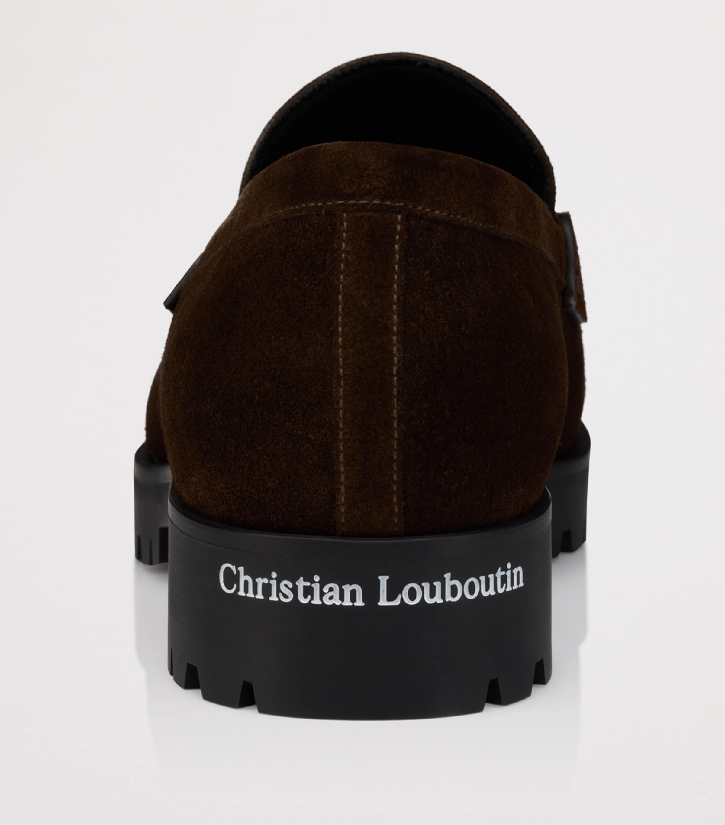 Christian Louboutin Cavavin Suede Derby Shoes Image 4