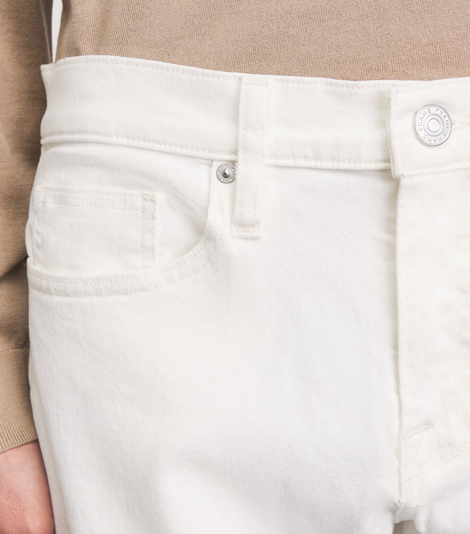 FRAME Mens L'Homme Slim Jeans Whsw Whisper White Image 3