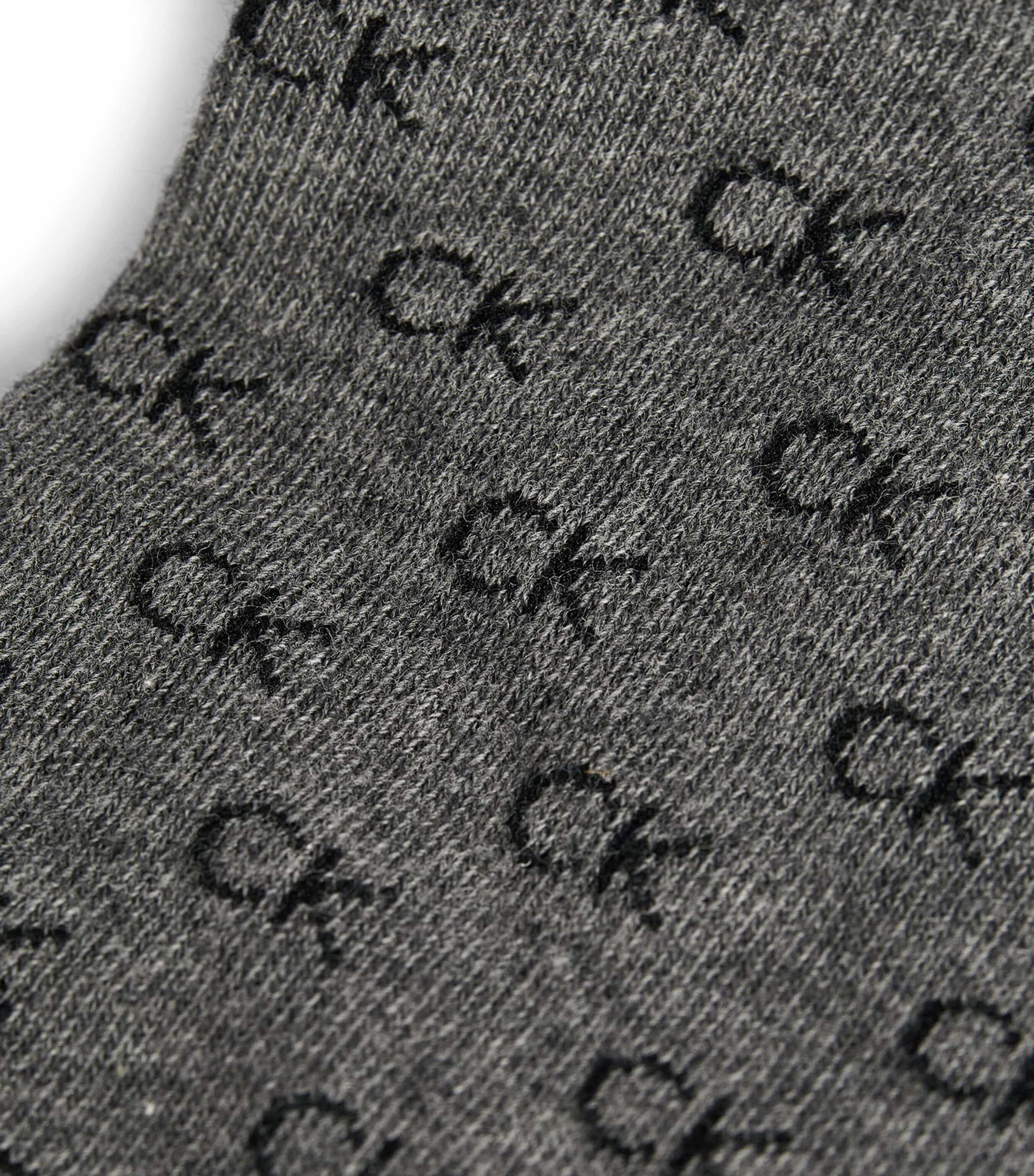 Logo Ankle Socks (Pack of 2) 001/BLACK Image 2