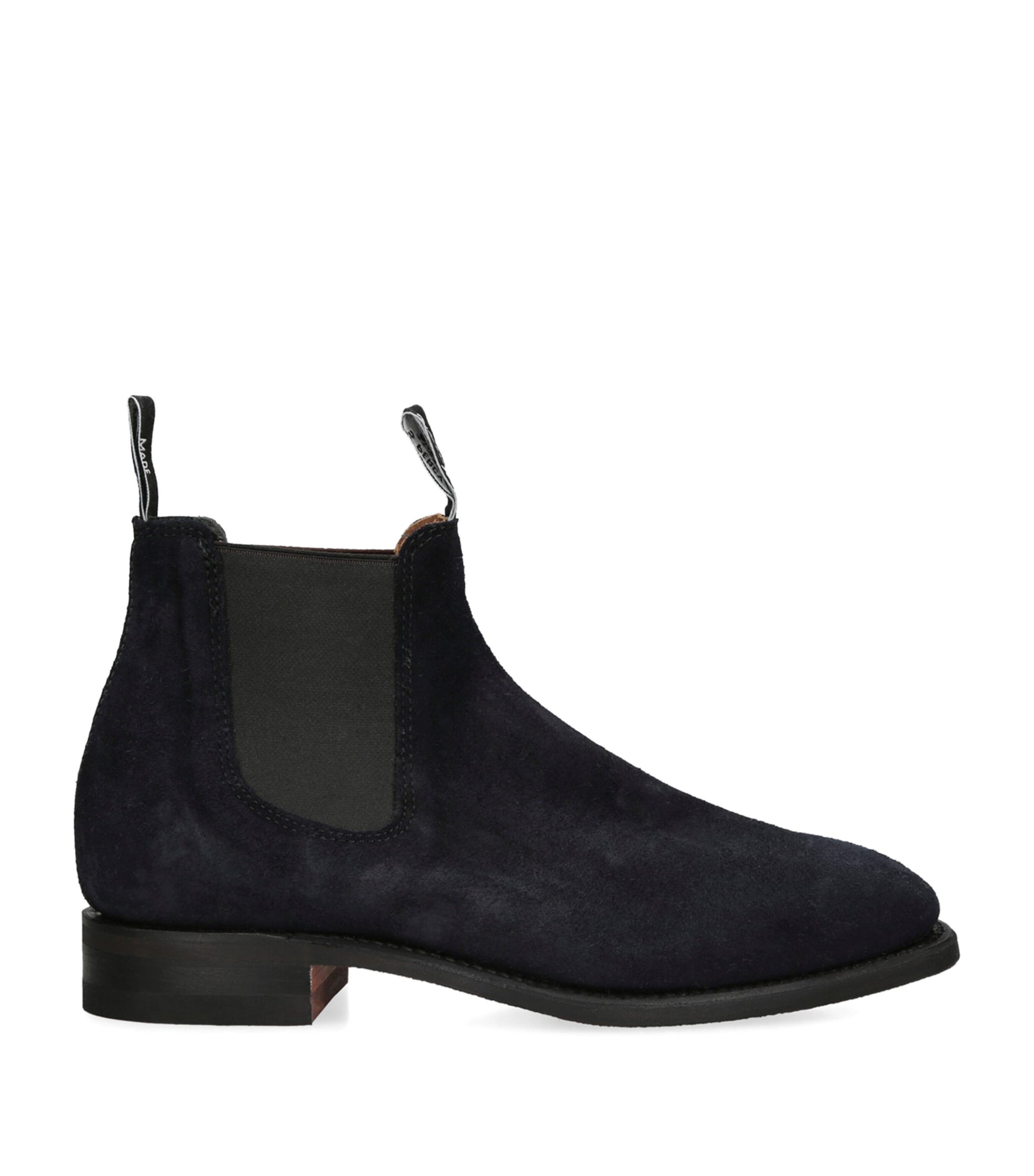 Rm Williams R. M Williams Suede Ankle Boots In Blue