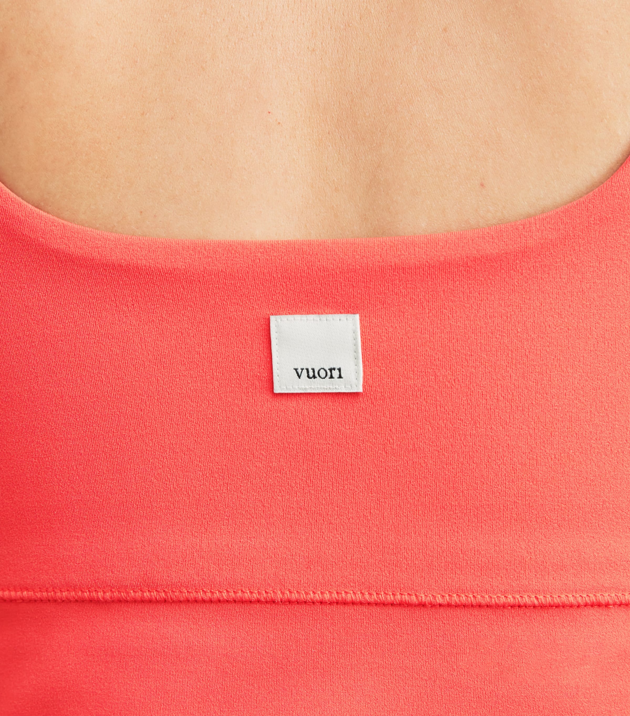 AllTheForm Tank Top BCR BRIGHT CORAL Image 6