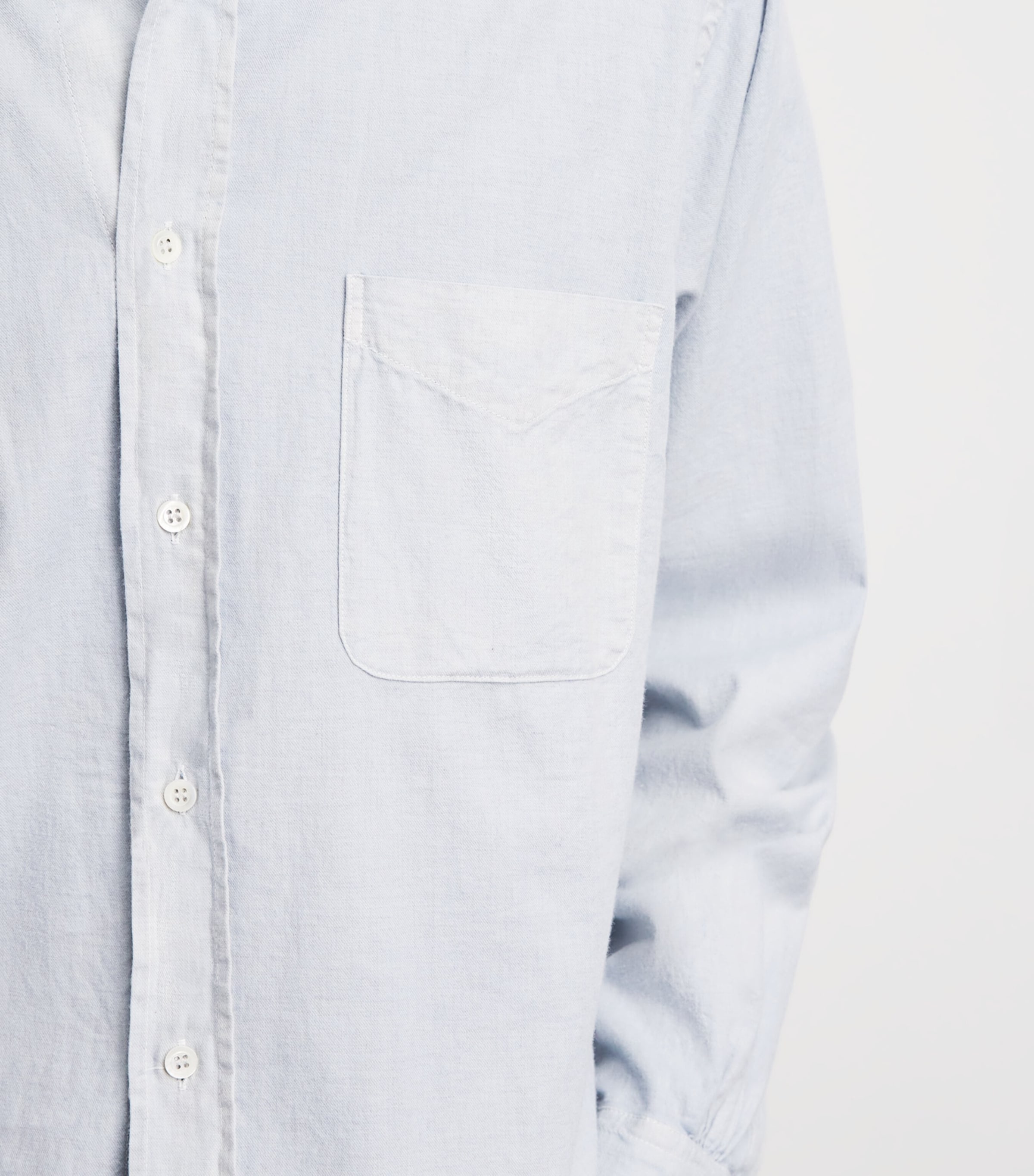 Barena Mens Flannel Shirt Cielo Image 3