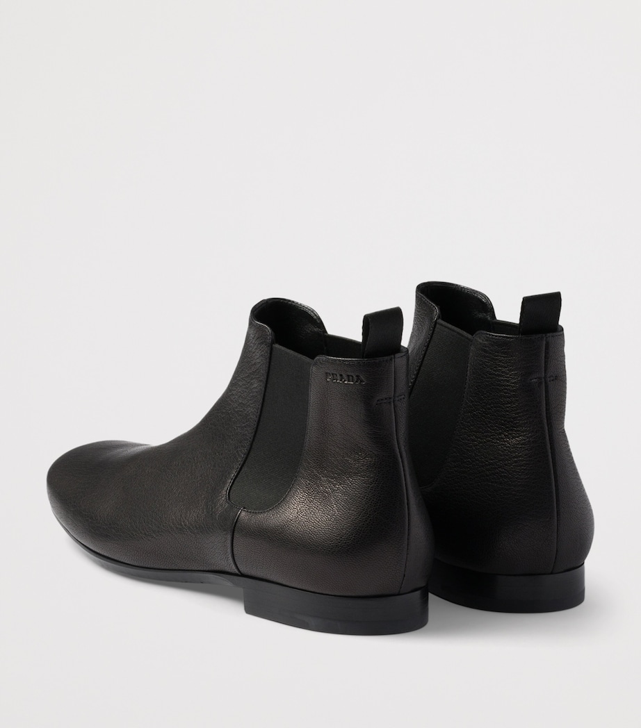 Leather Chelsea Boots F0002 Image 4