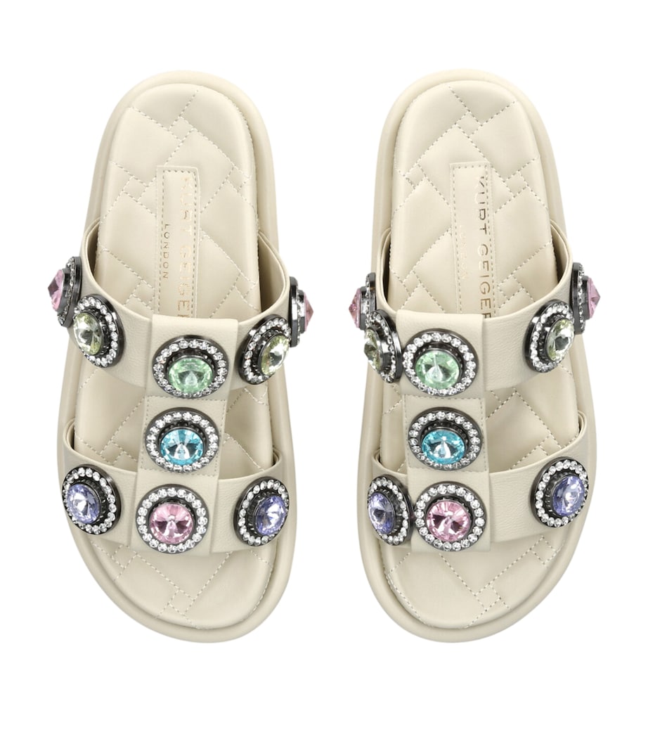 Orson Crystal Sandals BONE/COMB Image 4