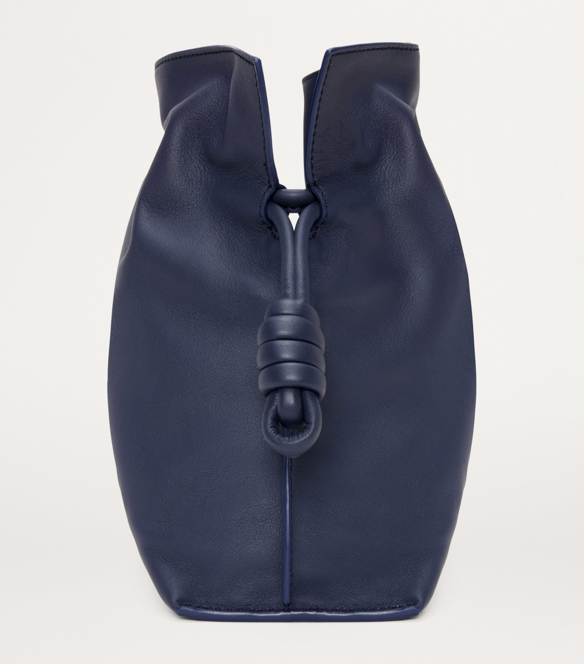 LOEWE Leather Flamenco Purse Abyss Blue Image 3