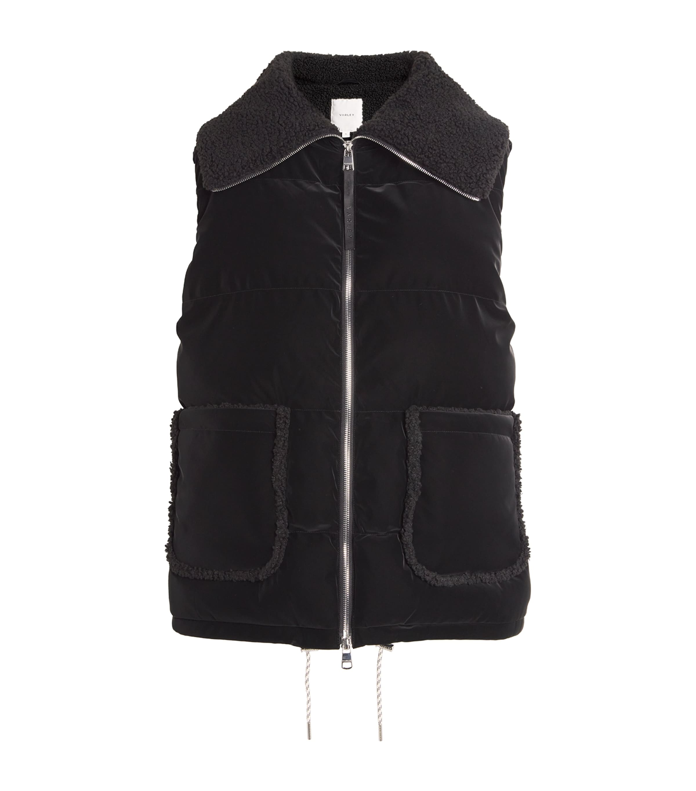 Velvet Evie Gilet BLACK Image 1