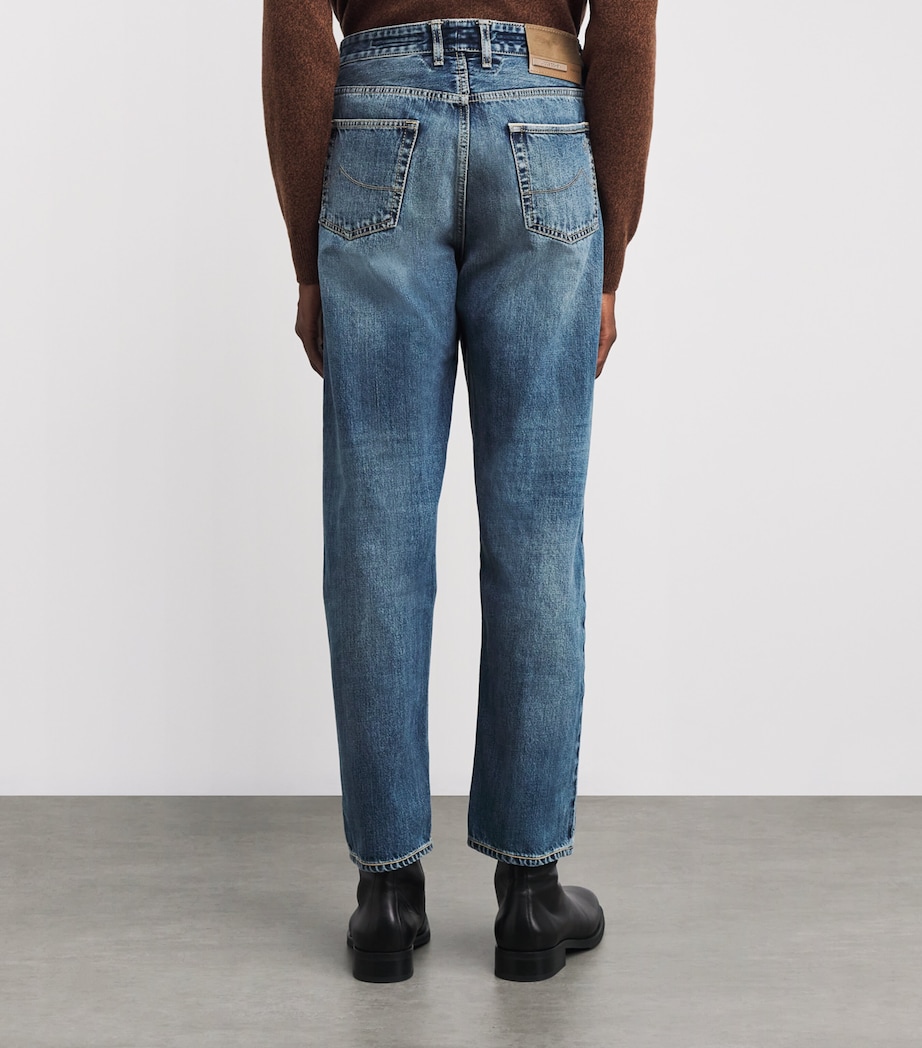 Stretch-Cotton Sean Relaxed Jeans 200D Image 4