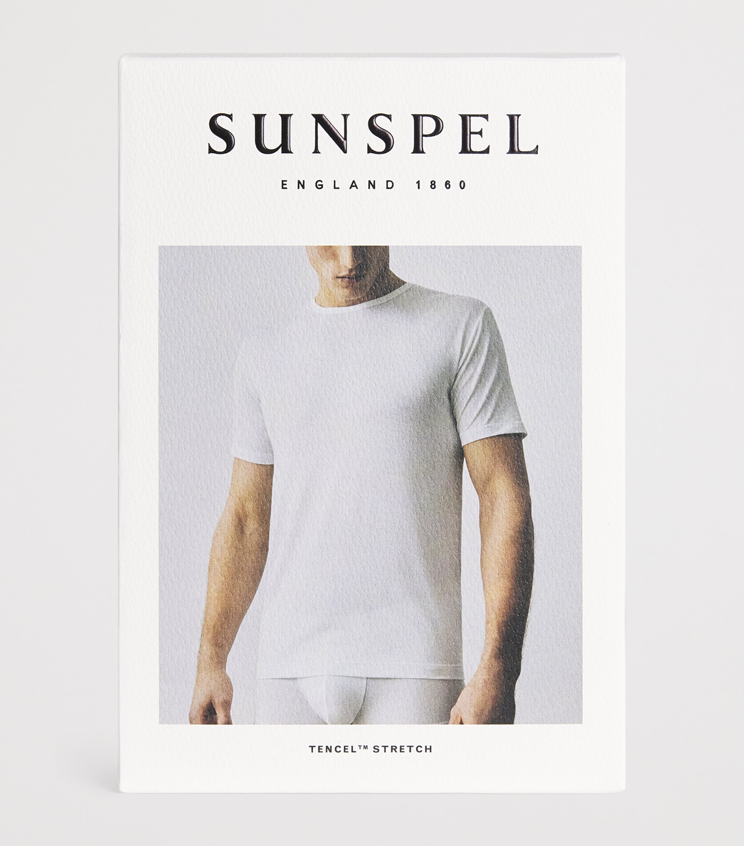 Tencel Stretch T-Shirt BKAA - BLACK Image 5