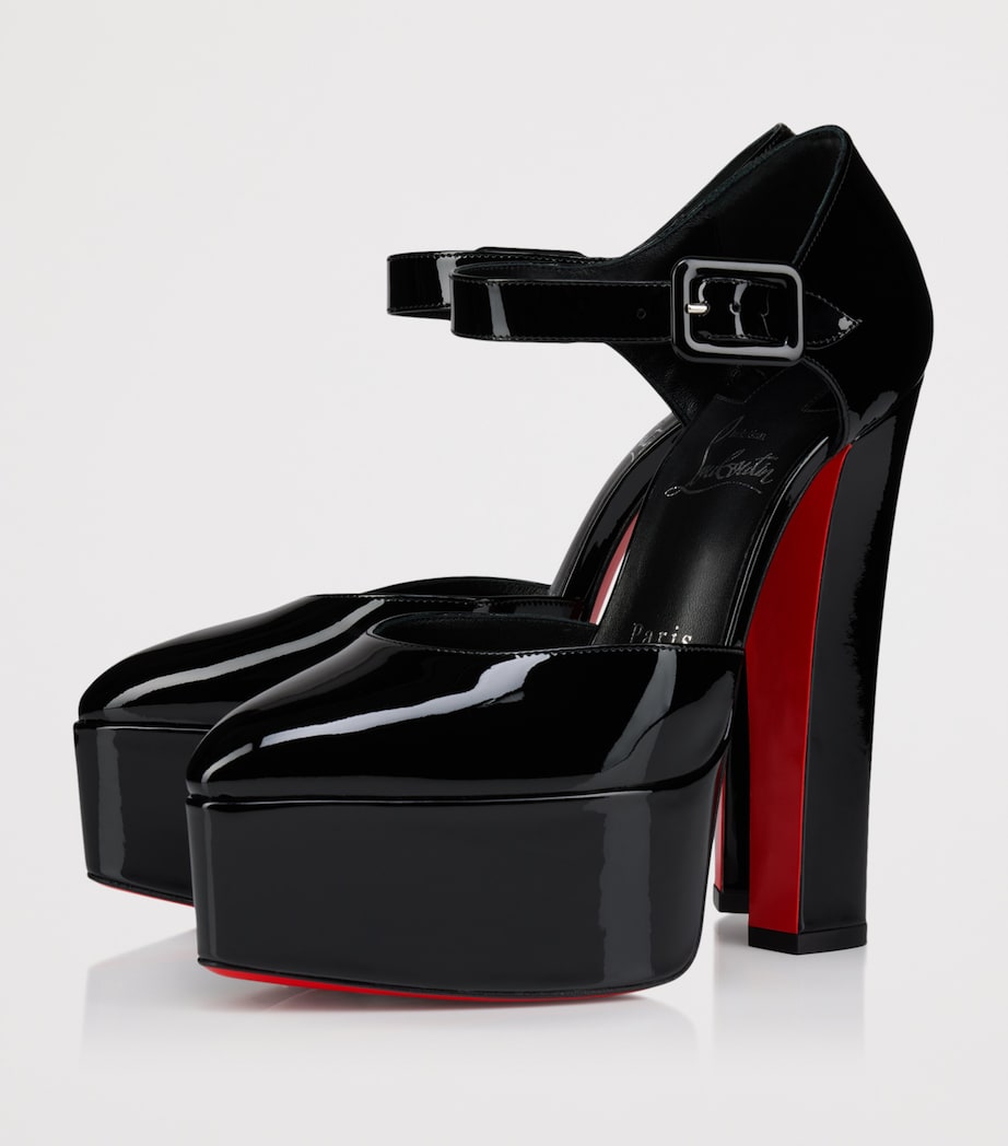 Christian Louboutin Jenna Buckle 150 Patent Pumps Image 2