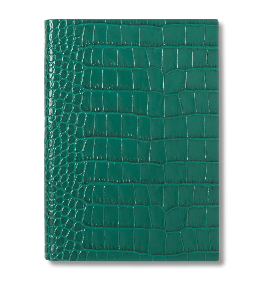 Mara Leather Soho Notebook PETROL Image 1