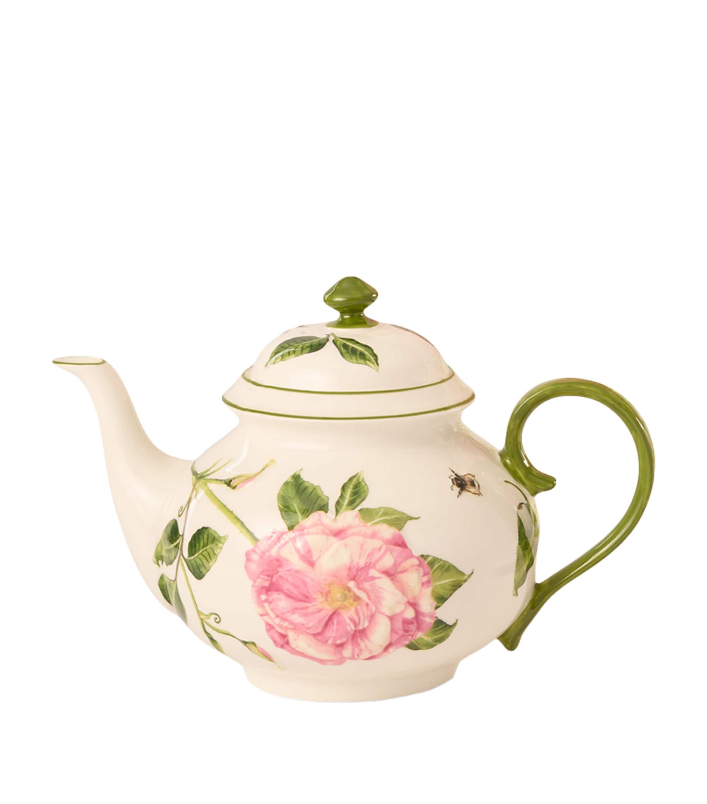 Halcyon Days The King's Rose Teapot (14cm) Image 1