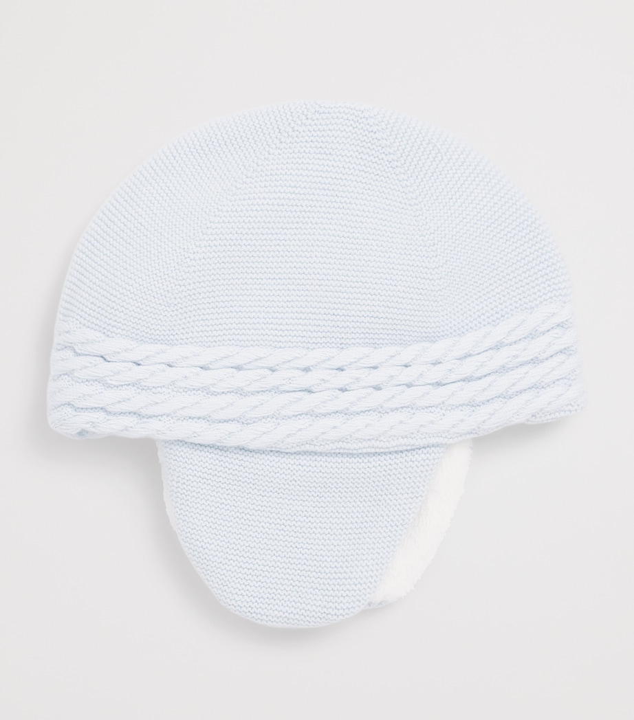 Tartine et Chocolat Cotton-Blend Beanie Ciel Image 2