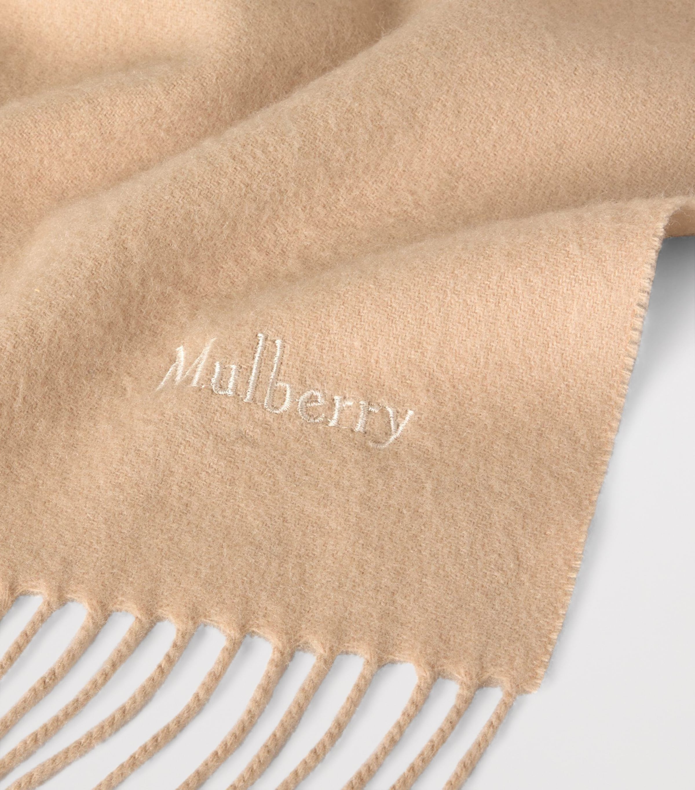 Cashmere Logo Scarf CRUMPET Image 2