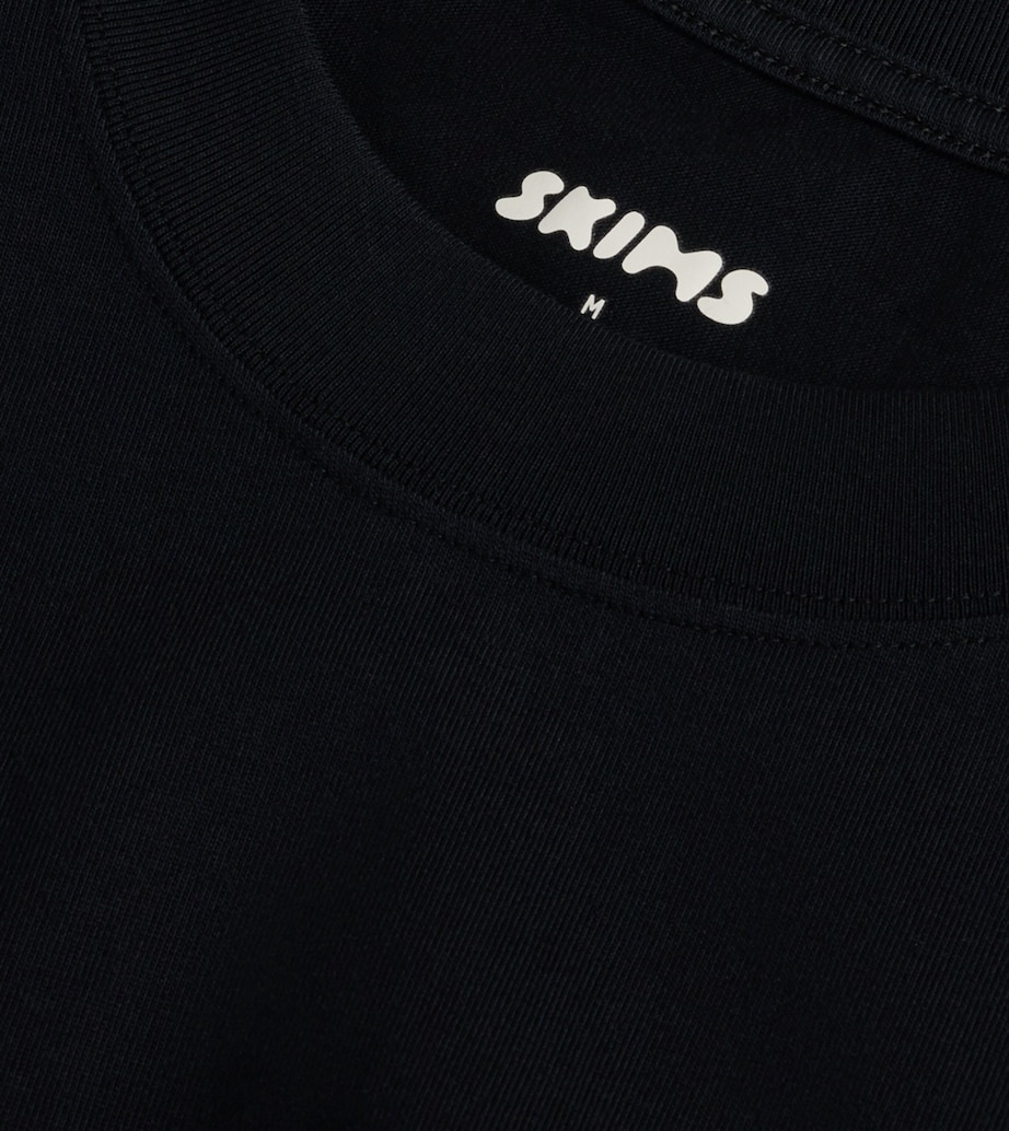 Heavyweight Cotton Relaxed T-Shirt OBSIDIAN Image 2