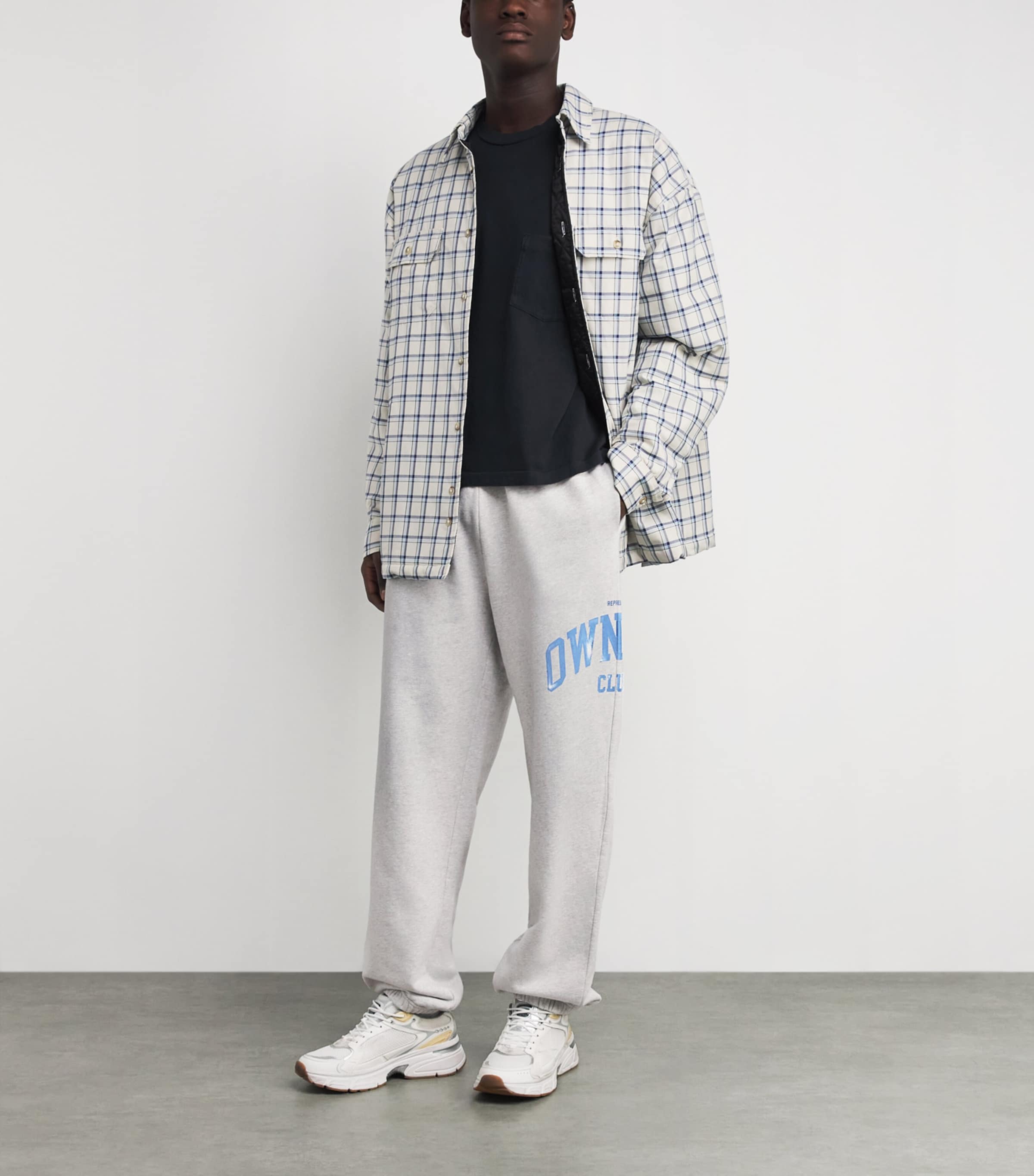 Cotton Owners Club Wide-Leg Sweatpants SPRYD ICE GRY MRL Image 2