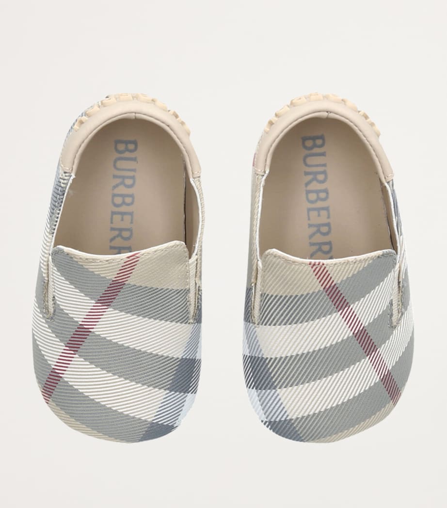 Check Slip-On Booties BEIGE COMB Image 4