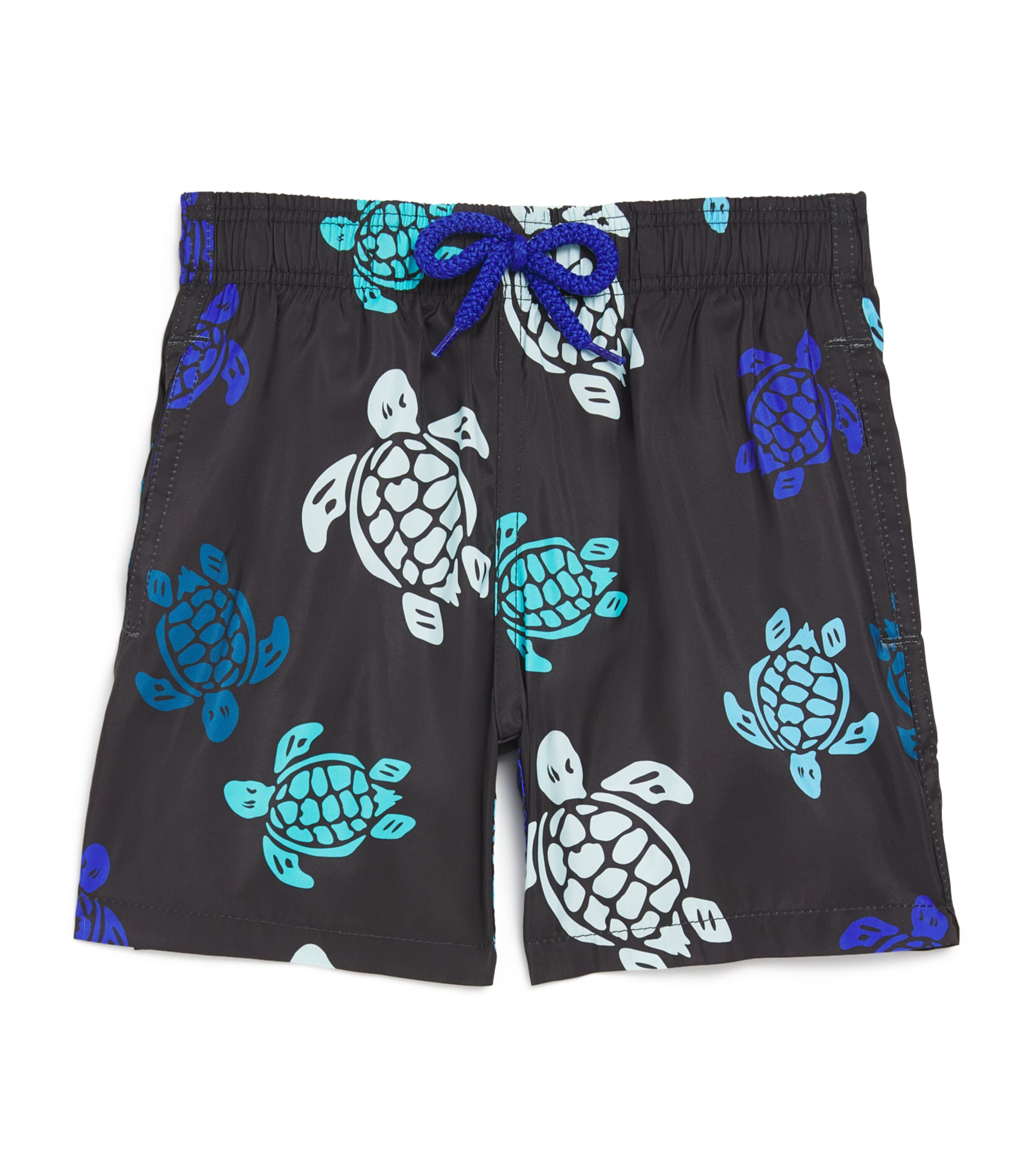 Vilebrequin Turtle-print Swim Shorts In Blue