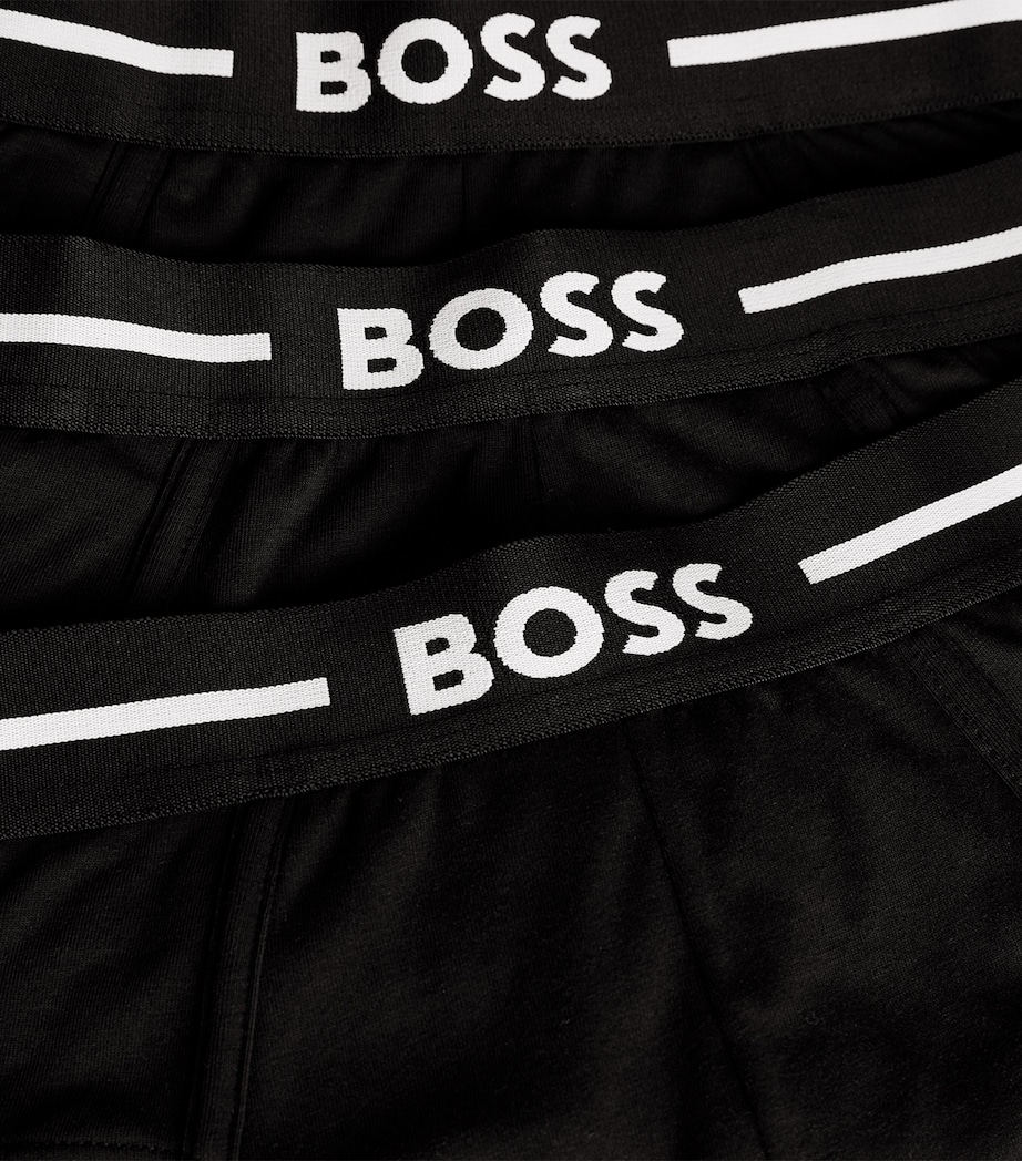Logo Briefs (Pack of 3) 001/BLACK Image 5