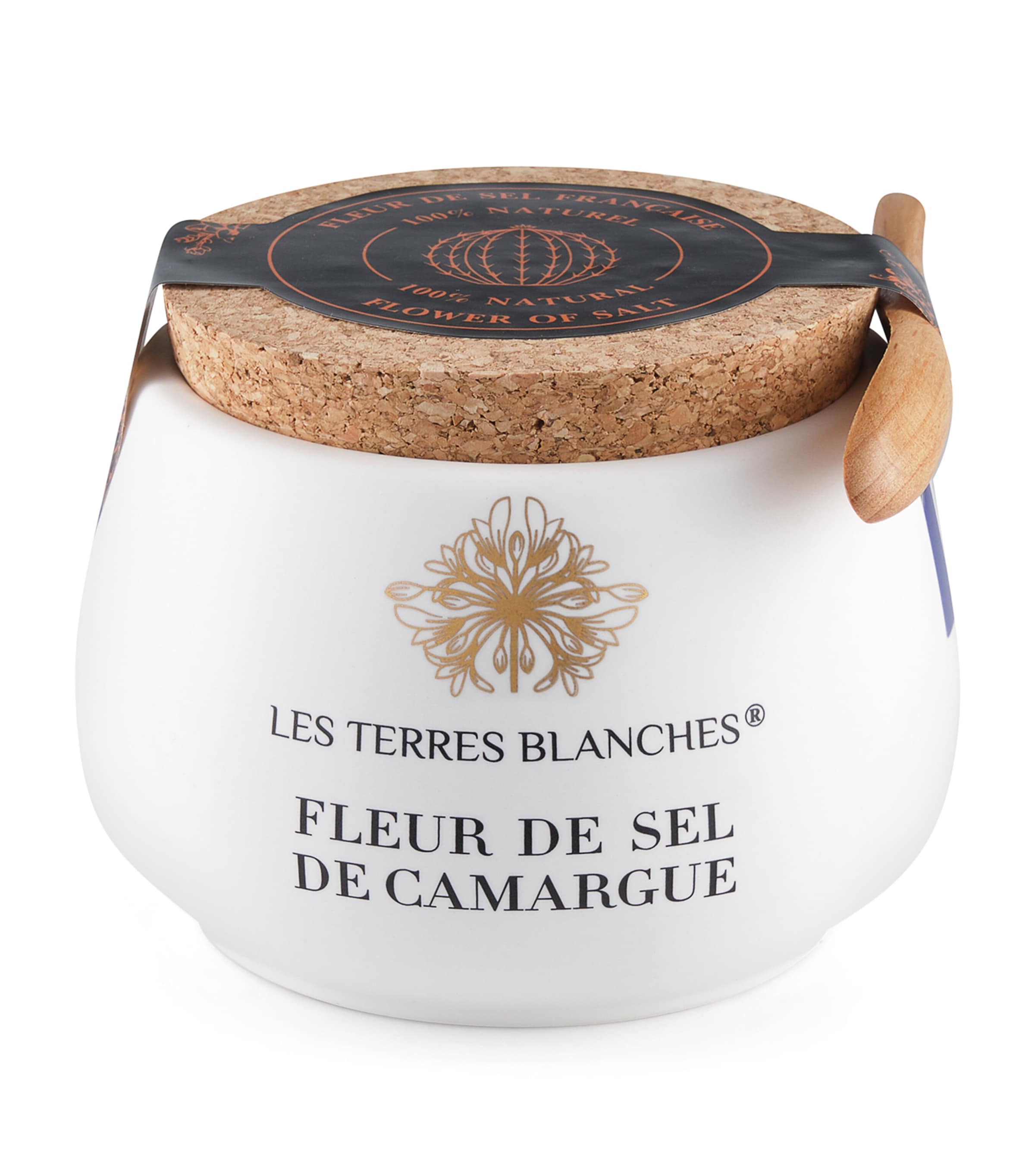 Les Terres Blanches Fleur de Sel Camargue Salt (100G) | Food | Pantry Essentials | Condiments | Free From | Vegetarian | Gluten Free
