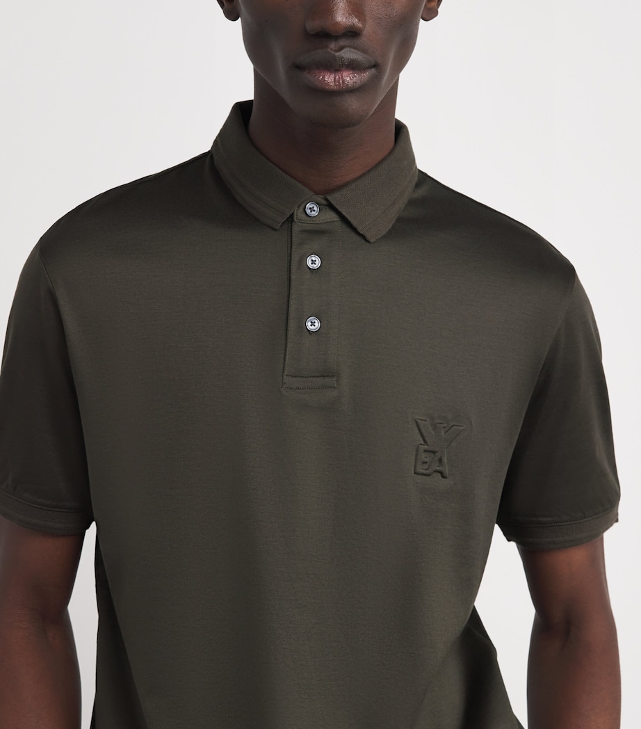 Embossed-Logo Polo Shirt U8120 Image 6